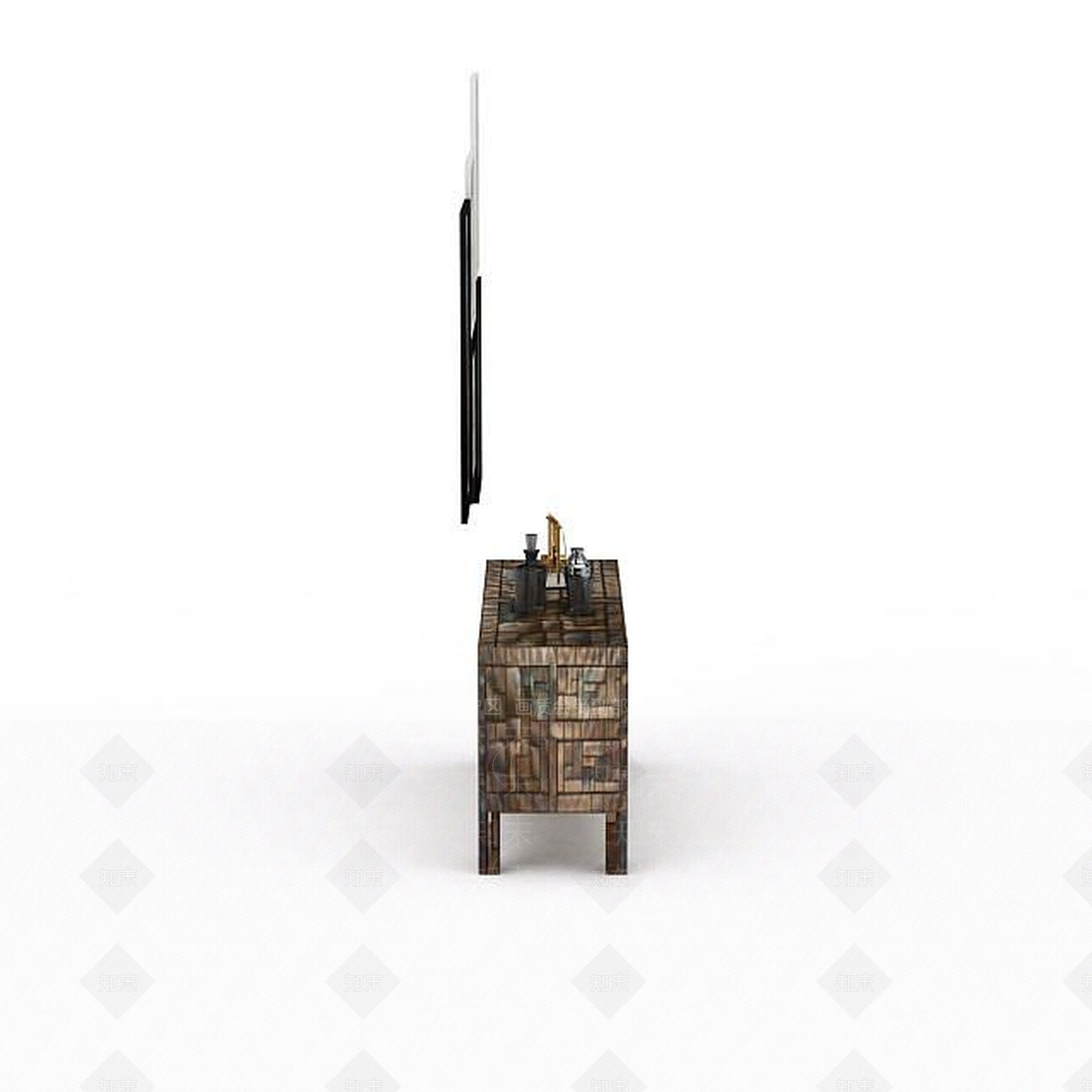 现代衣柜3D模型下载【ID:1197746439】