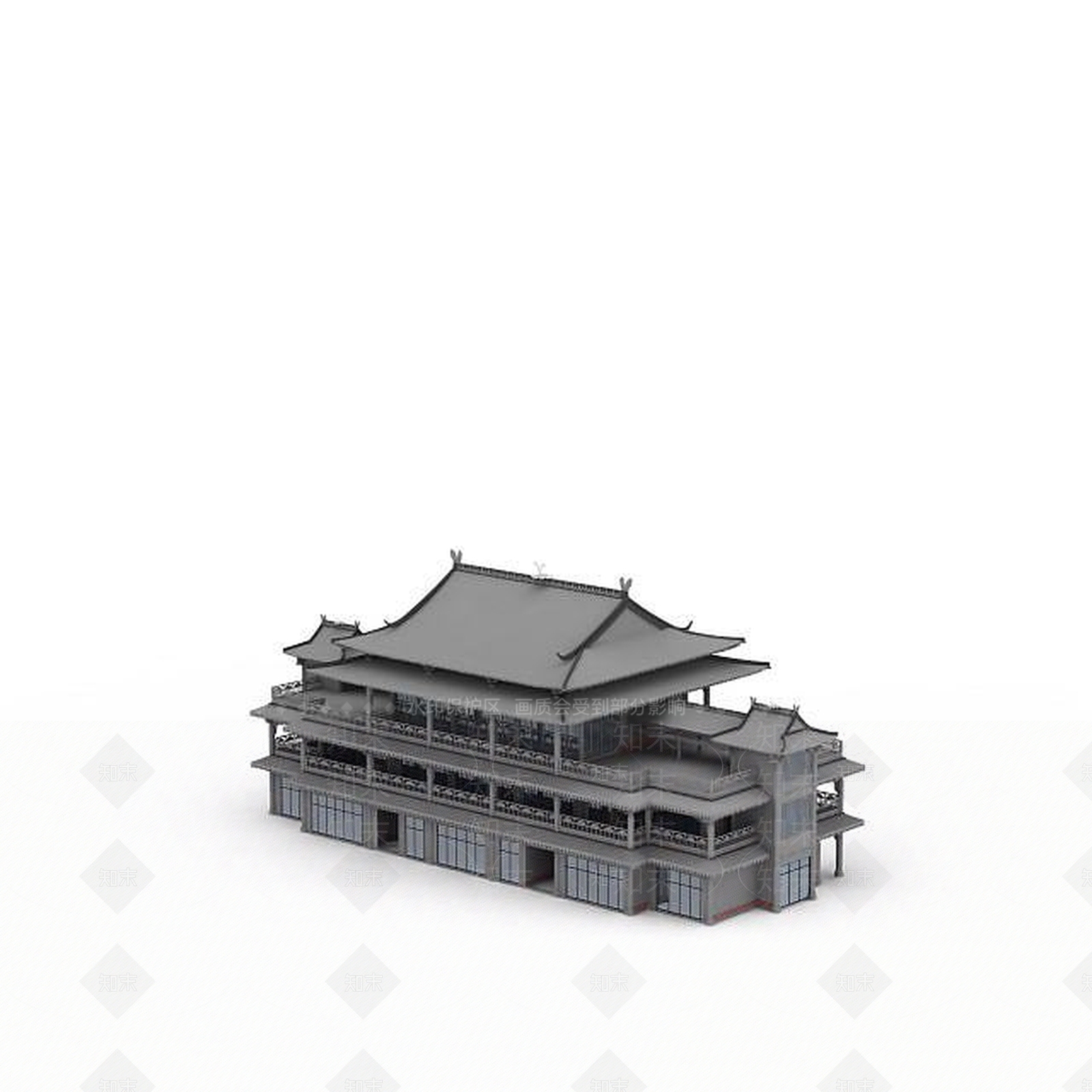 现代其他建筑外观3D模型下载【ID:1199779308】