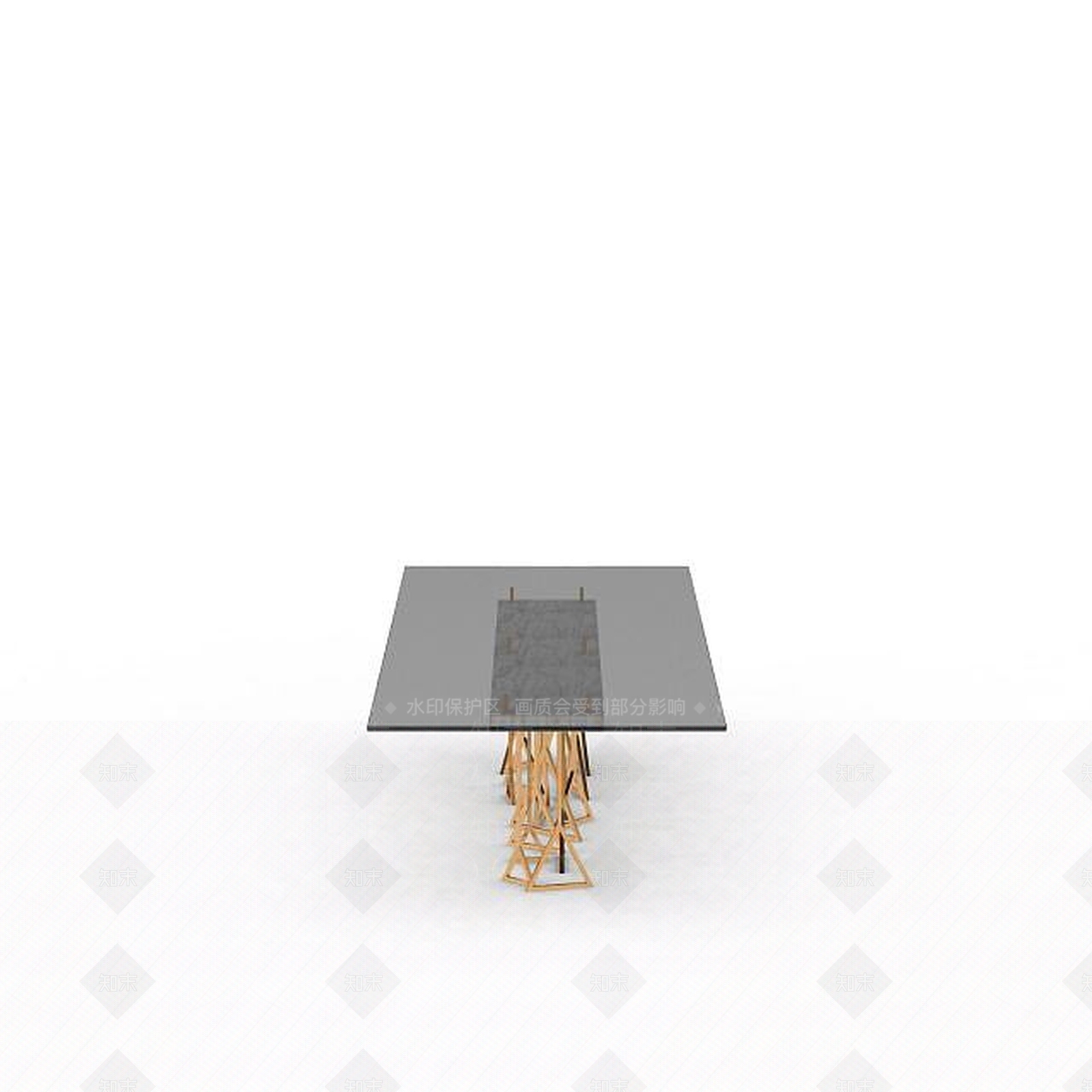 现代书桌3D模型下载【ID:1197746665】