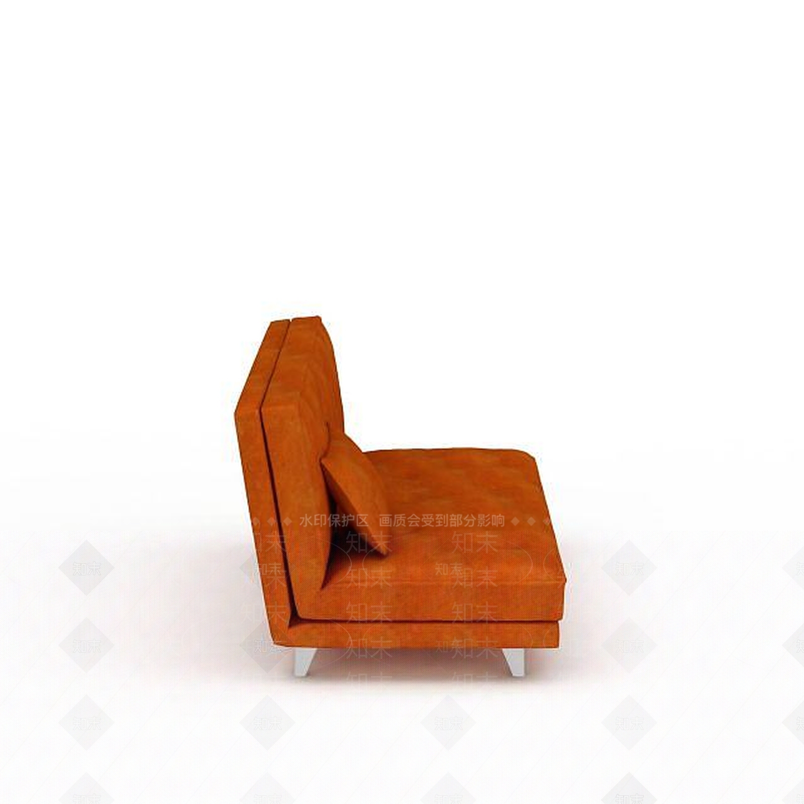 现代双人沙发3D模型下载【ID:1197748561】
