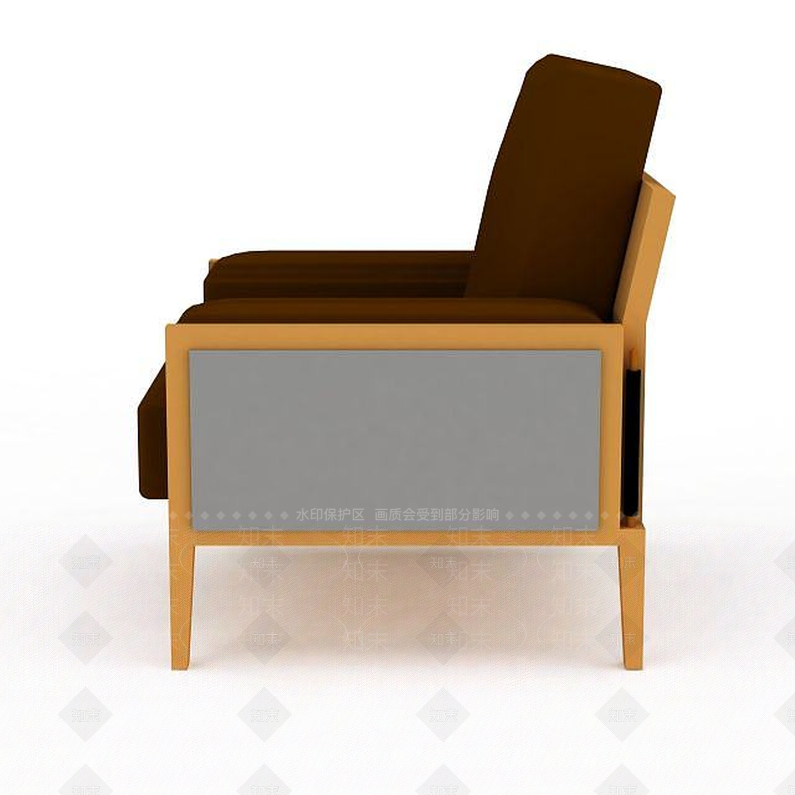 现代休闲椅3D模型下载【ID:1199850115】