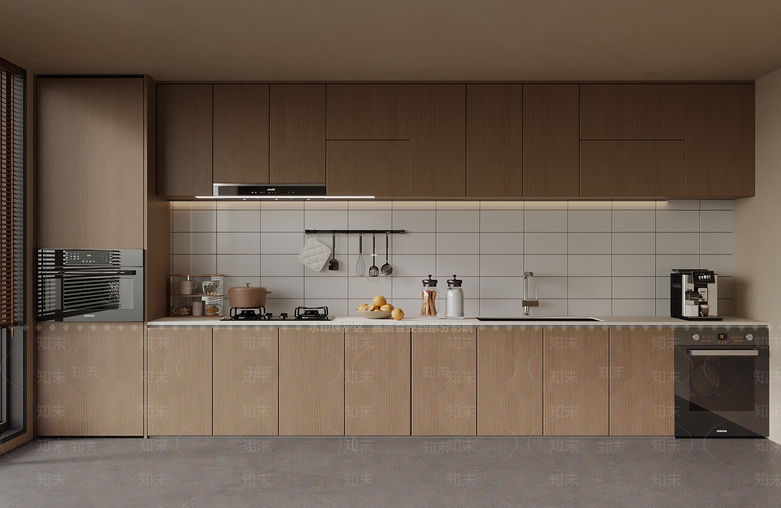 现代茶水间3D模型下载【ID:1197751239】