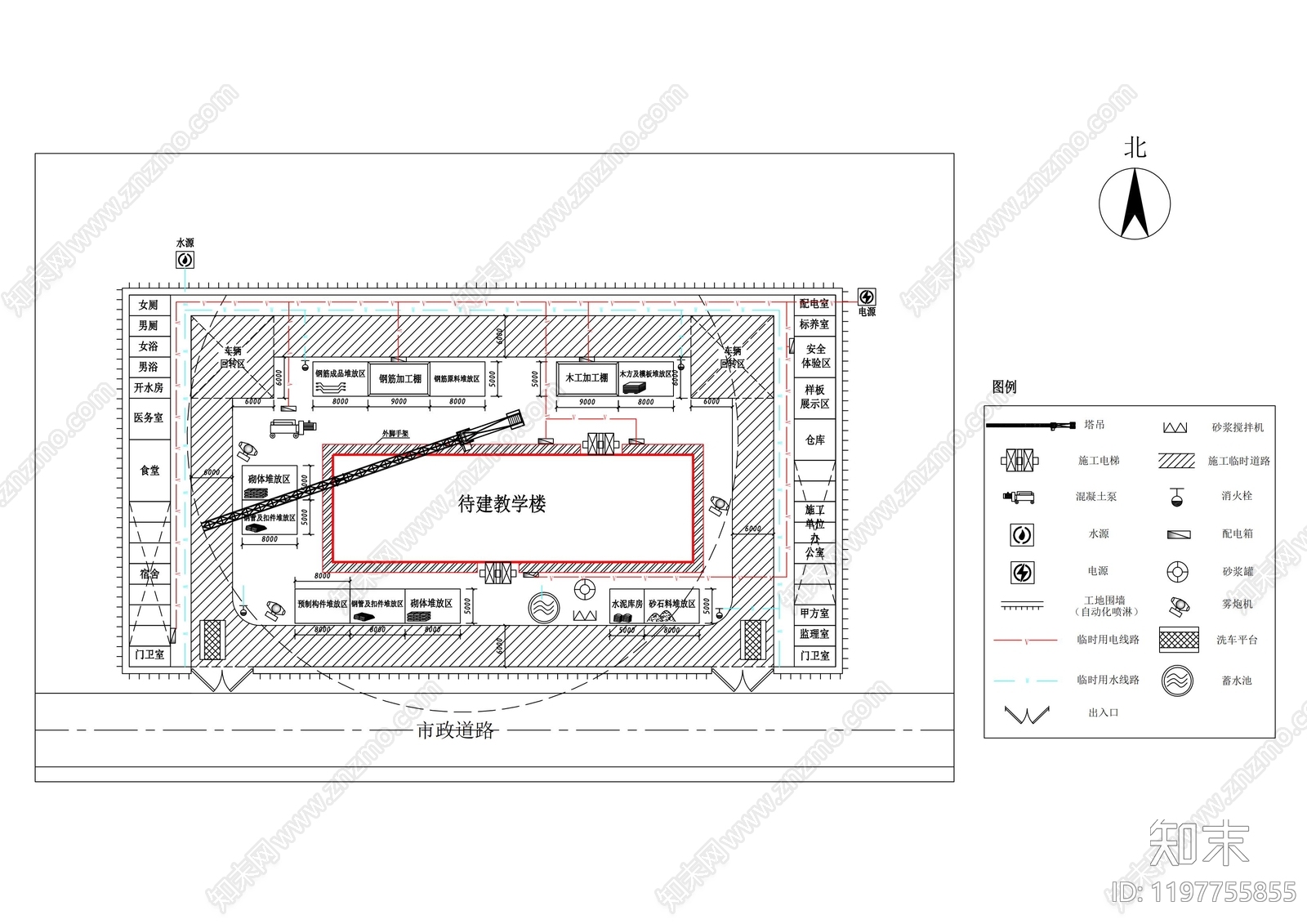 规划平面图施工图下载【ID:1197755855】