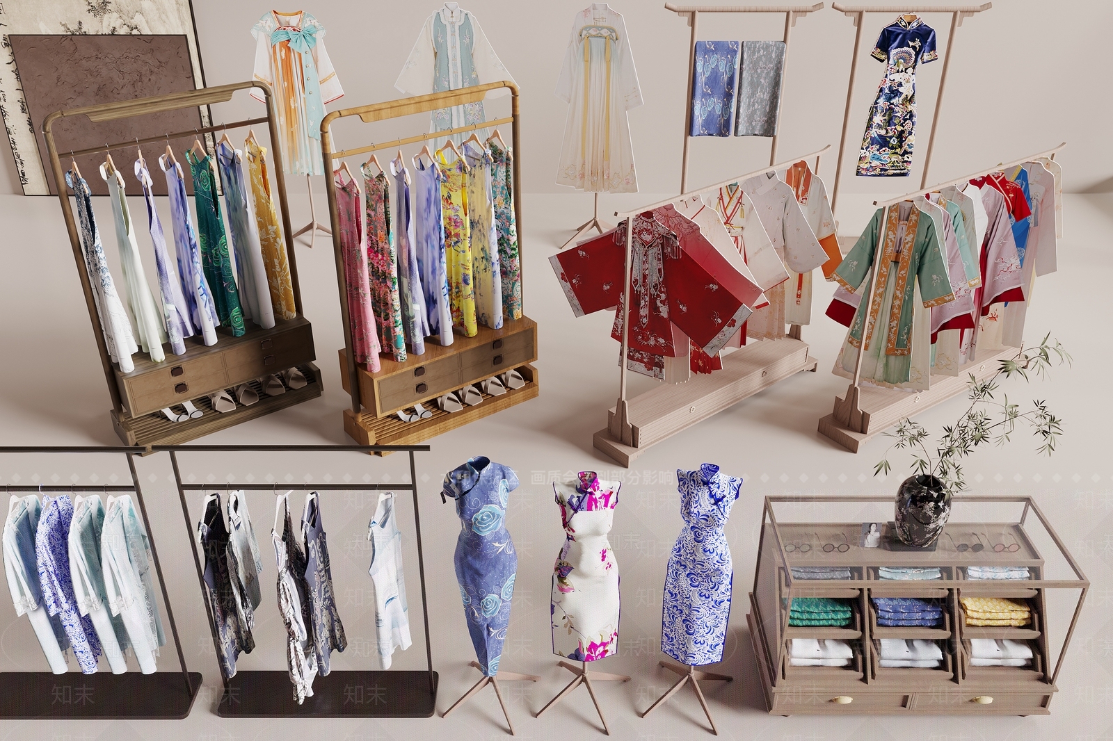 衣服3D模型下载【ID:1197762467】