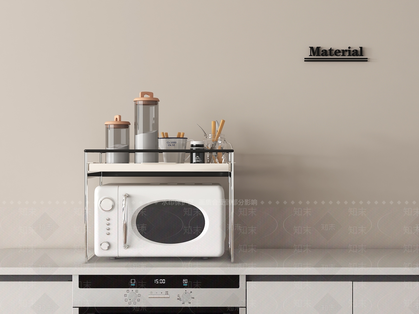 微波炉SU模型下载【ID:1197765484】