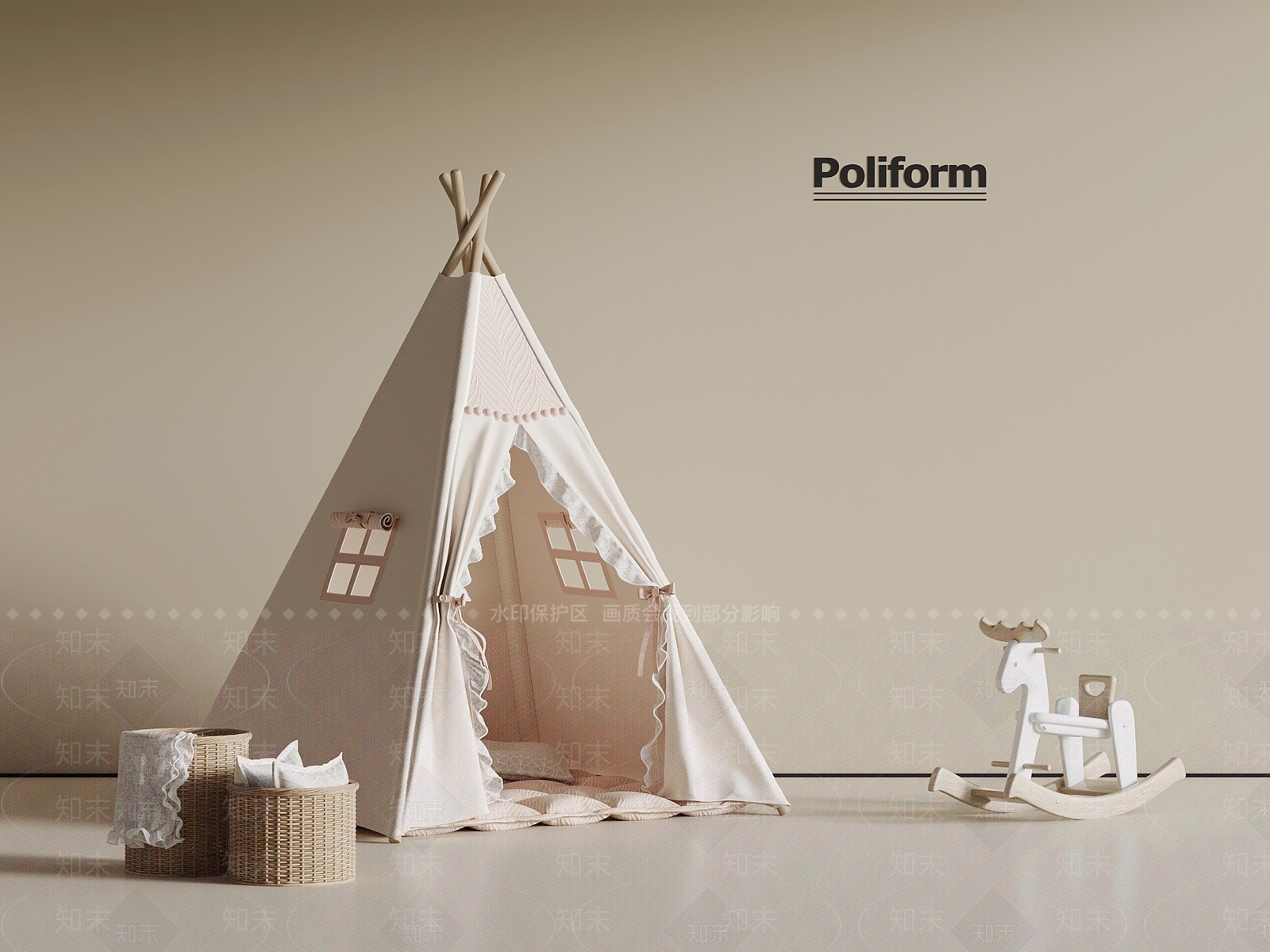 帐篷3D模型下载【ID:1197767450】