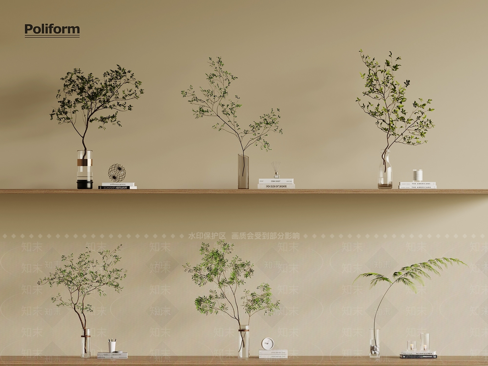 水生植物3D模型下载【ID:1197767732】