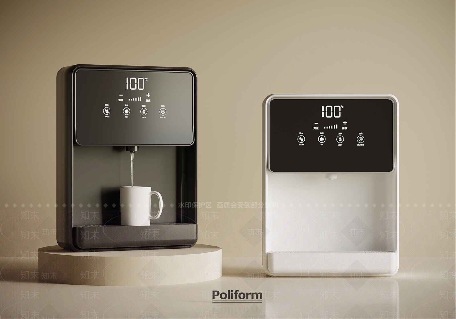 饮水机3D模型下载【ID:1197769388】