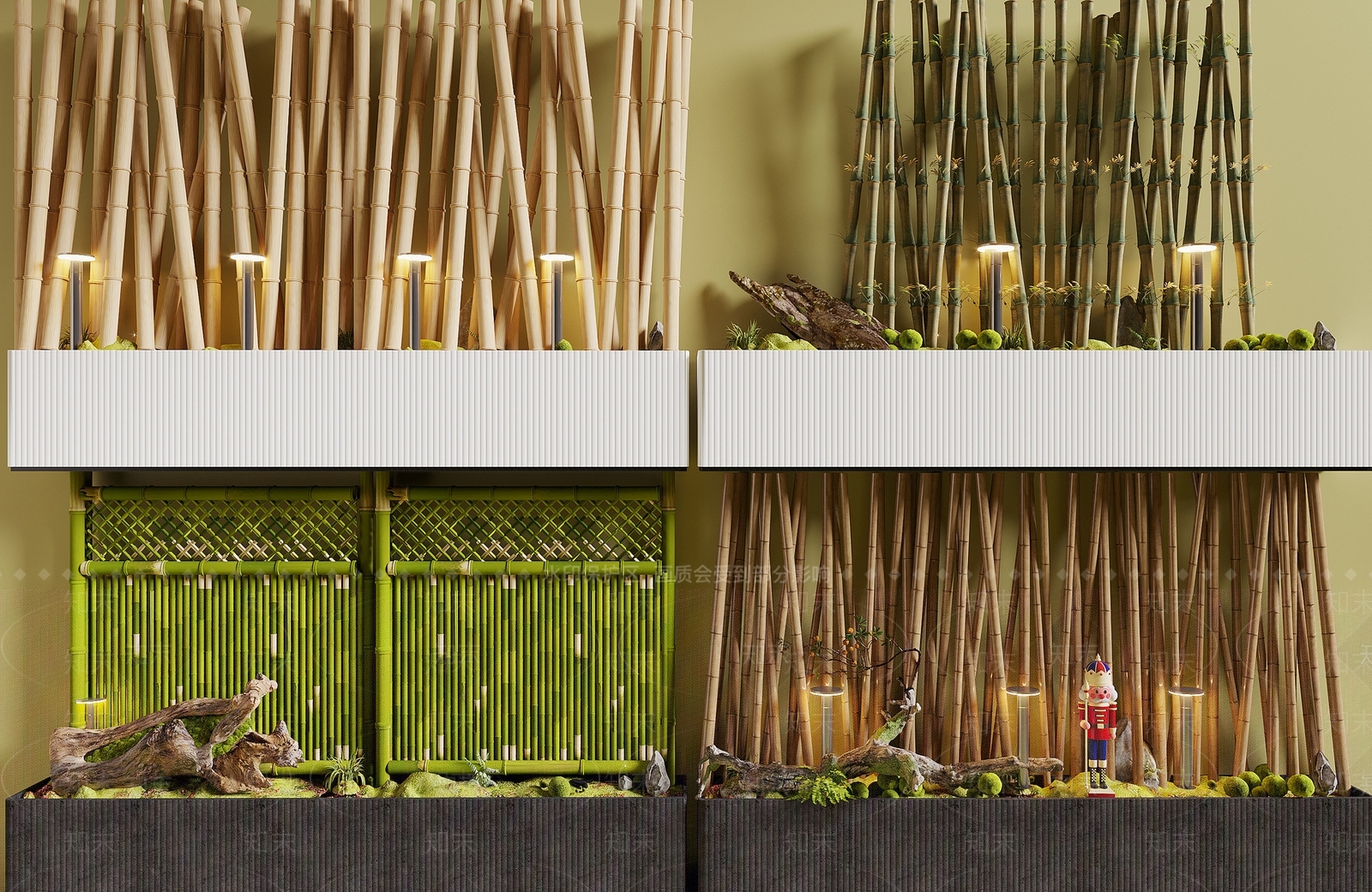 竹子SU模型下载【ID:1197770129】
