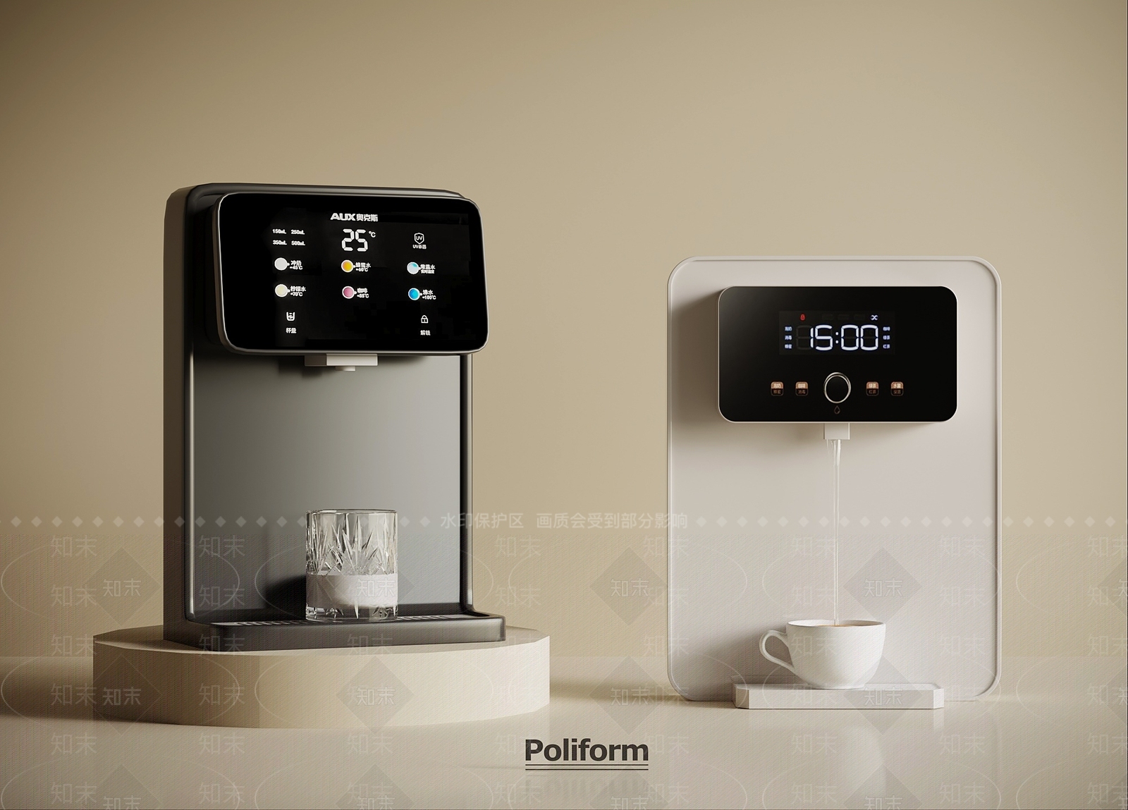 饮水机3D模型下载【ID:1197769806】