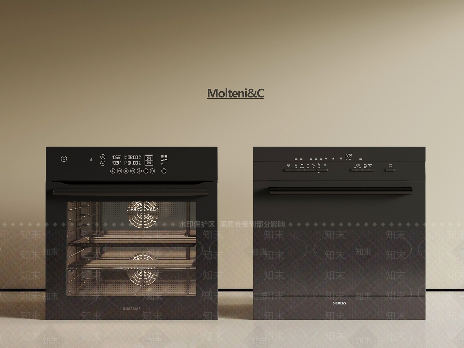 厨房用品3D模型下载【ID:1197770221】