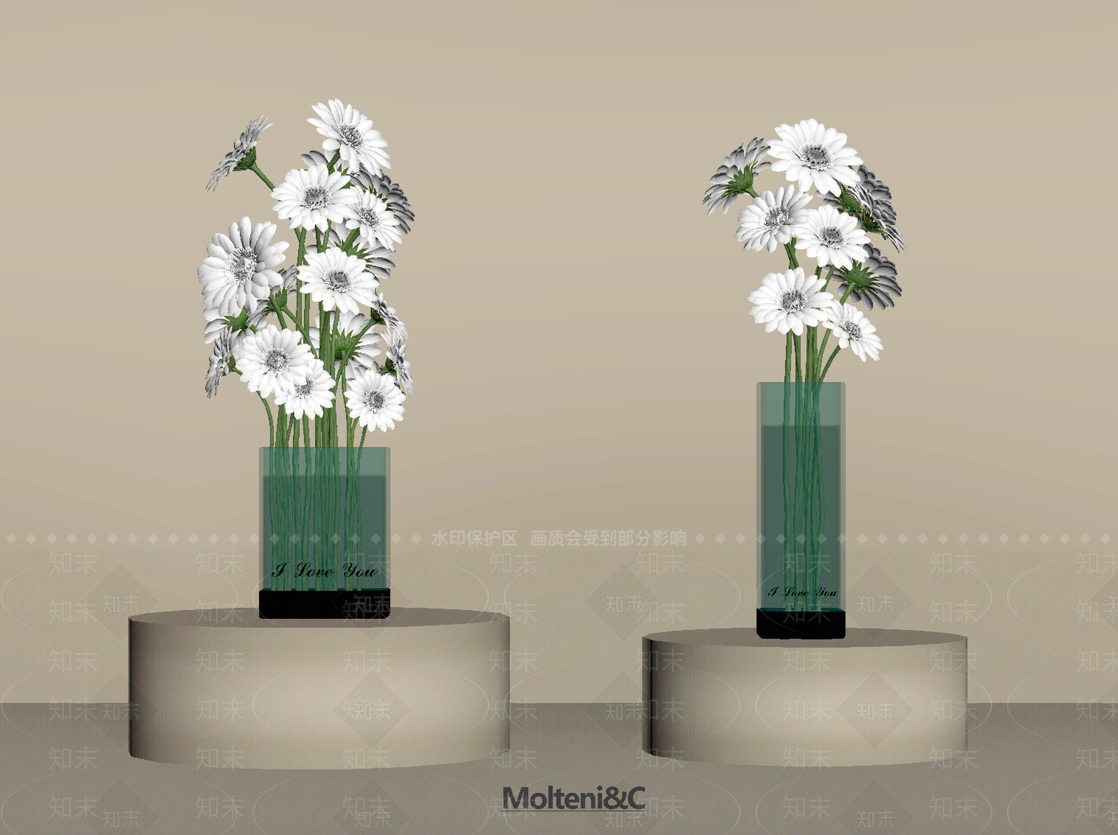 现代花瓶SU模型下载【ID:1197771262】