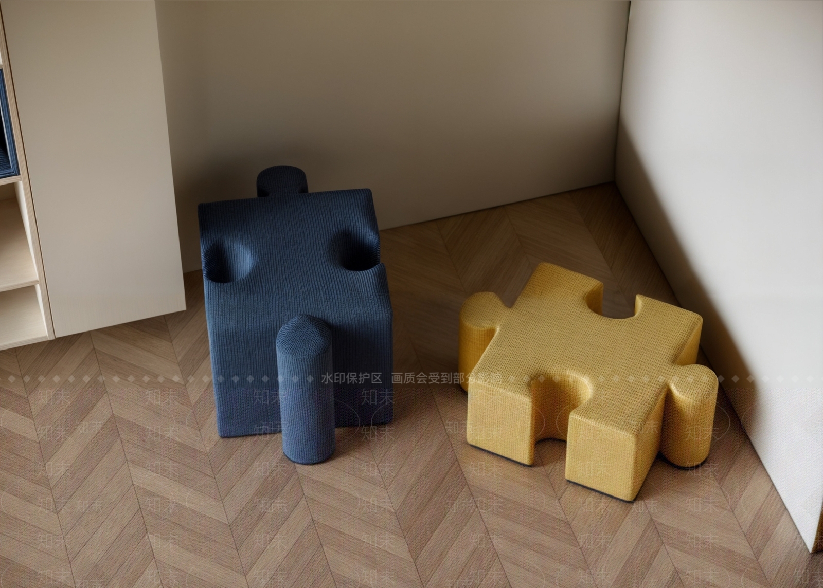 中古简约其他凳子SU模型下载【ID:1197774539】