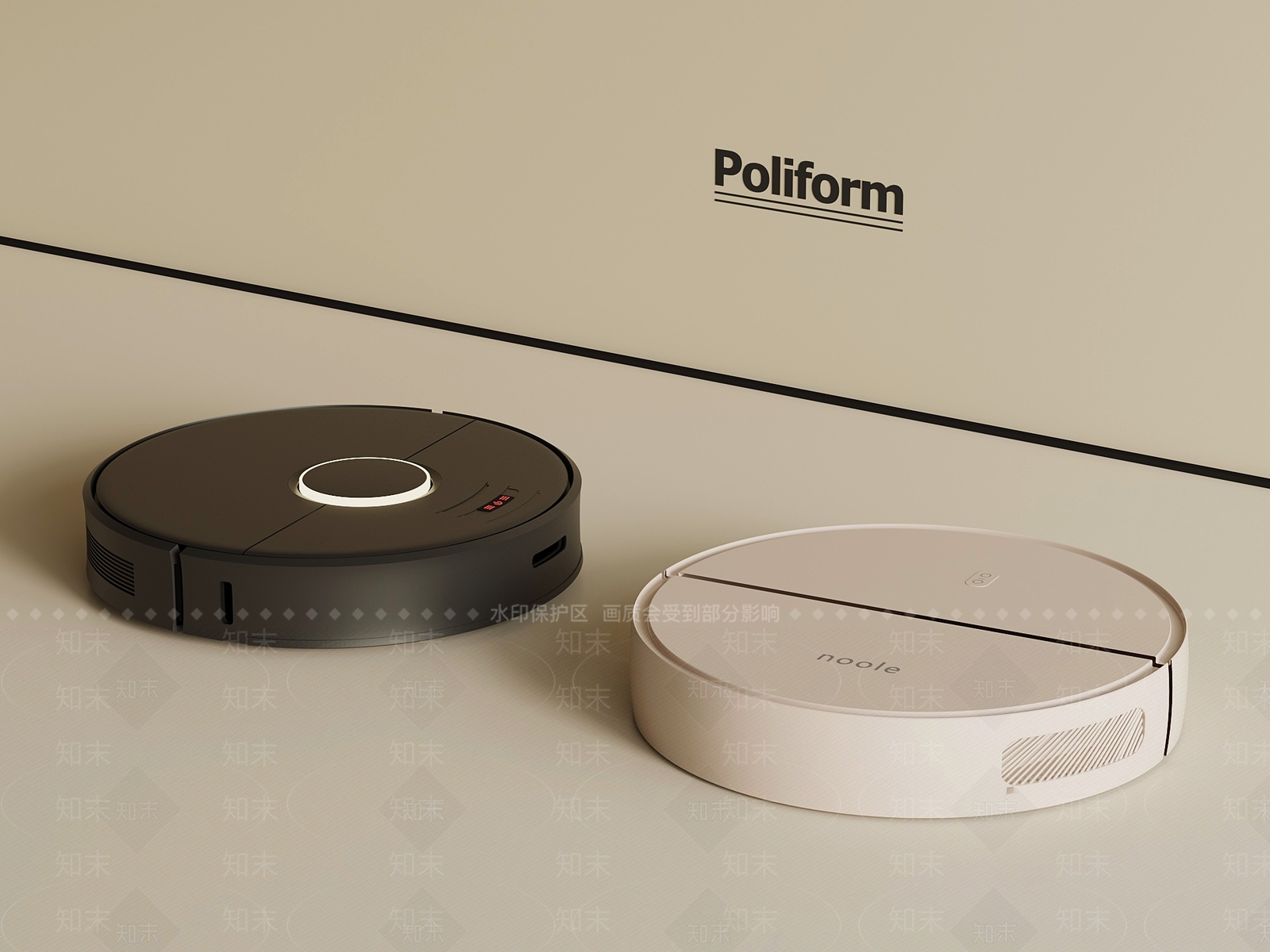 扫地机器人SU模型下载【ID:1197780482】