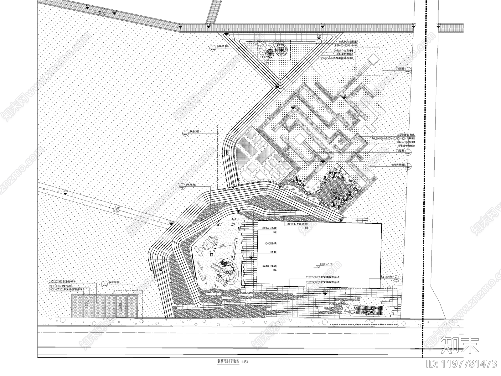 儿童公园施工图下载【ID:1197781473】