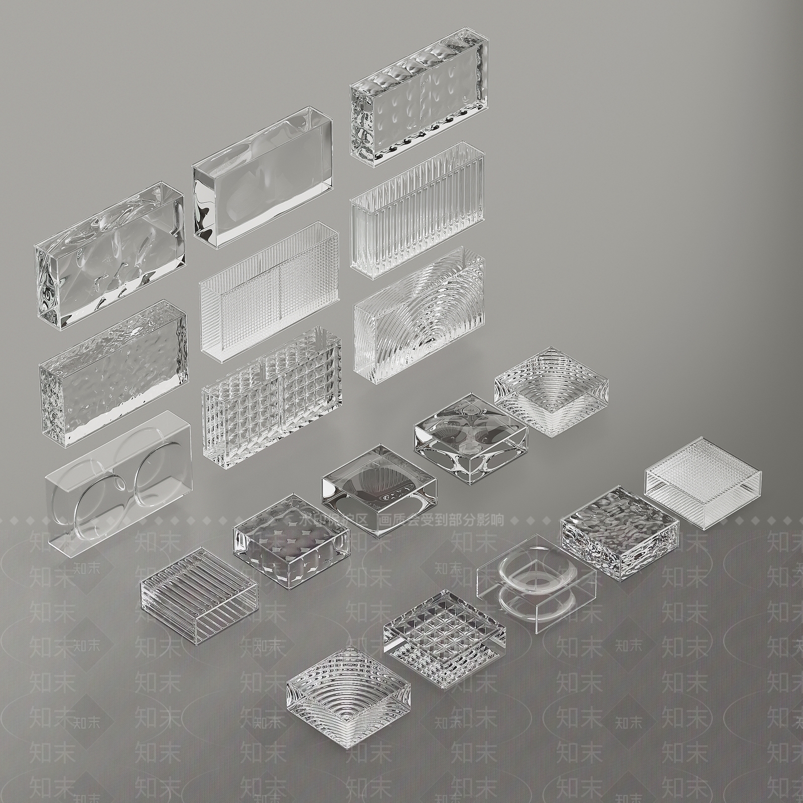 现代隔断SU模型下载【ID:1197785433】