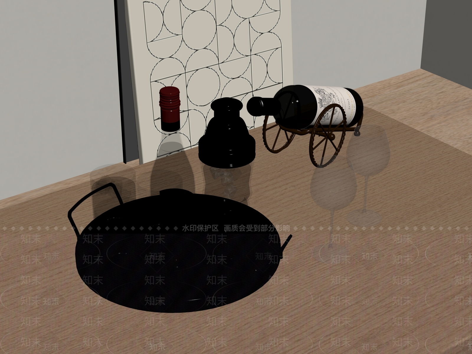 酒具SU模型下载【ID:1197787913】