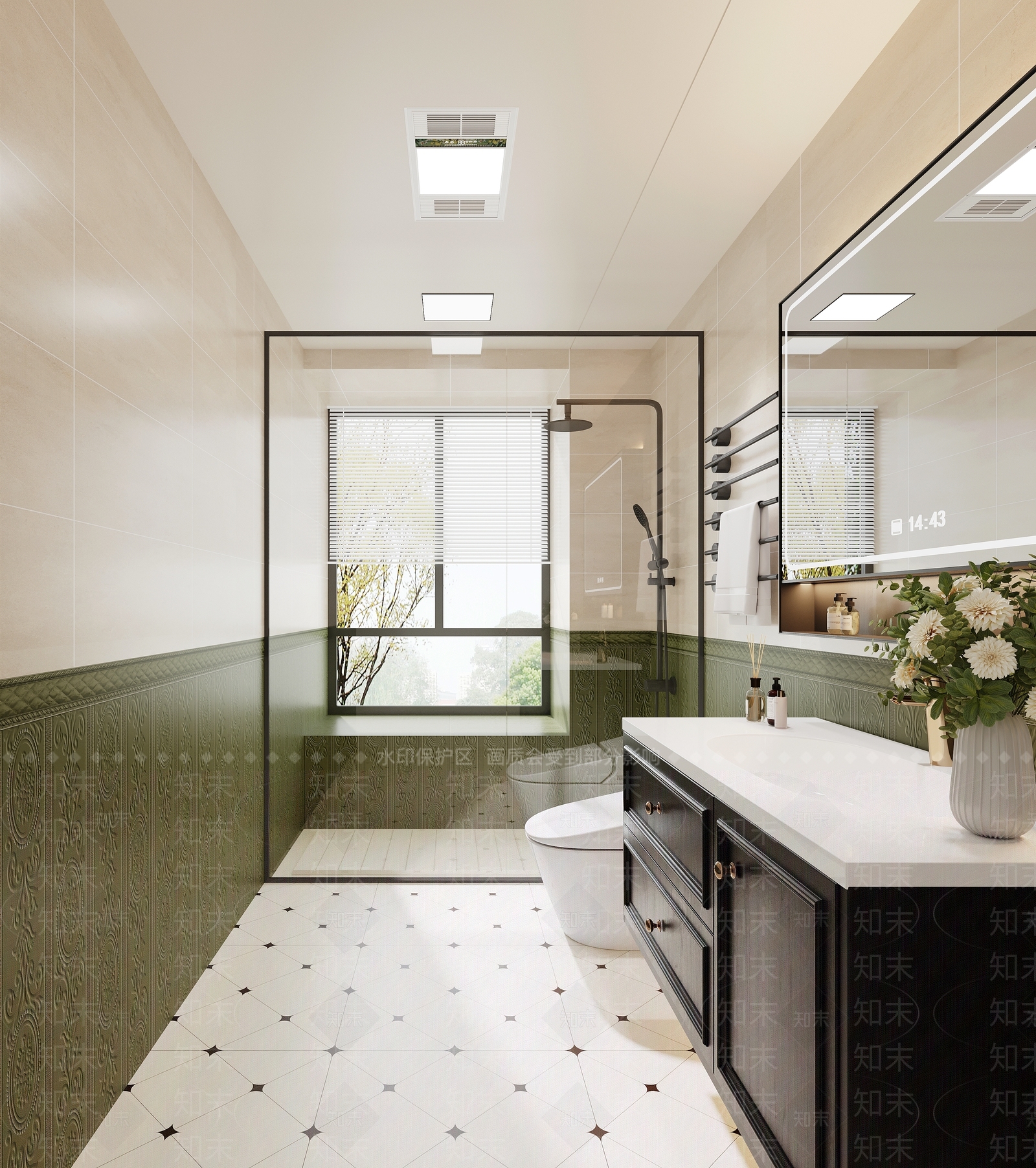 美式卫生间3D模型下载【ID:1197788016】