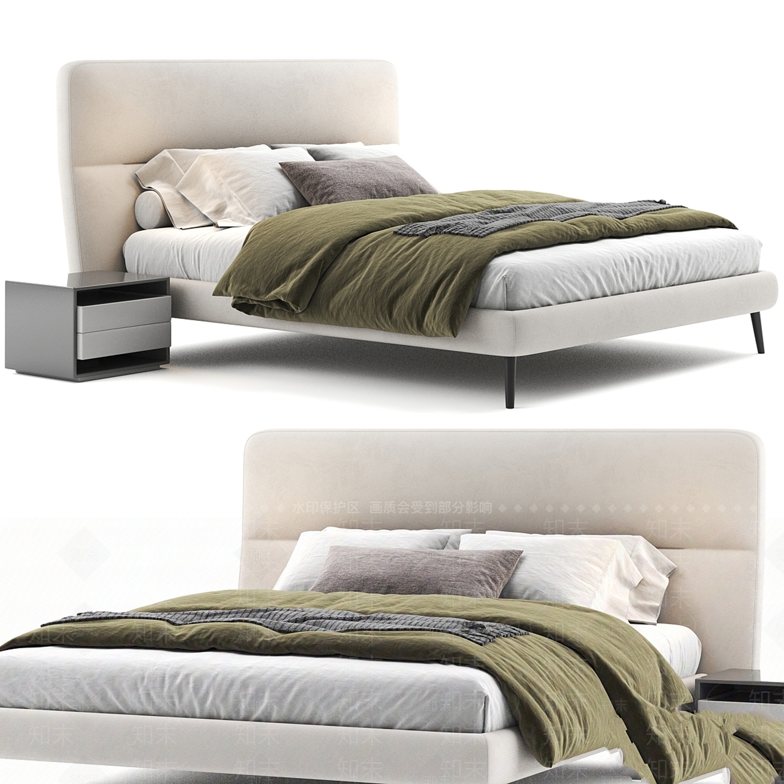 其他床3D模型下载【ID:1197800420】