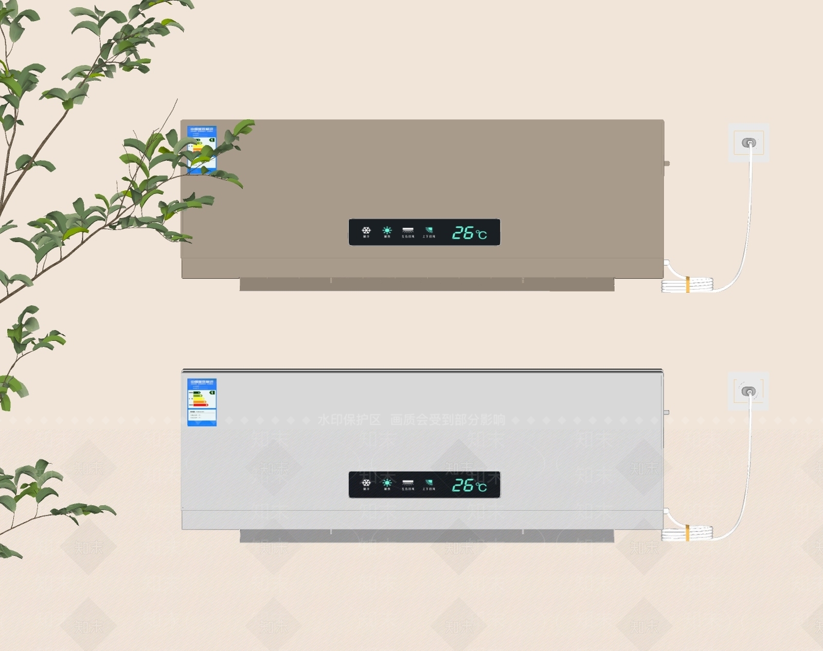 空调SU模型下载【ID:1197800582】