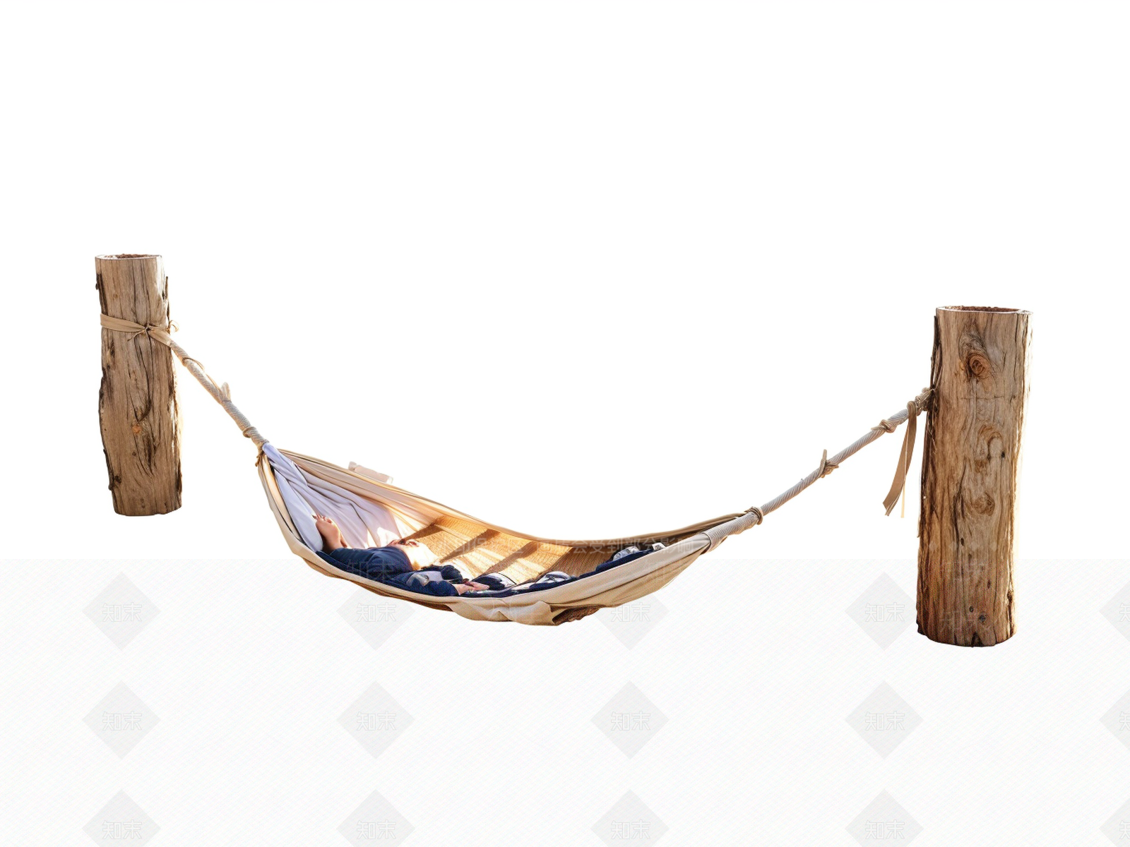 现代侘寂吊床SU模型下载【ID:1197804865】