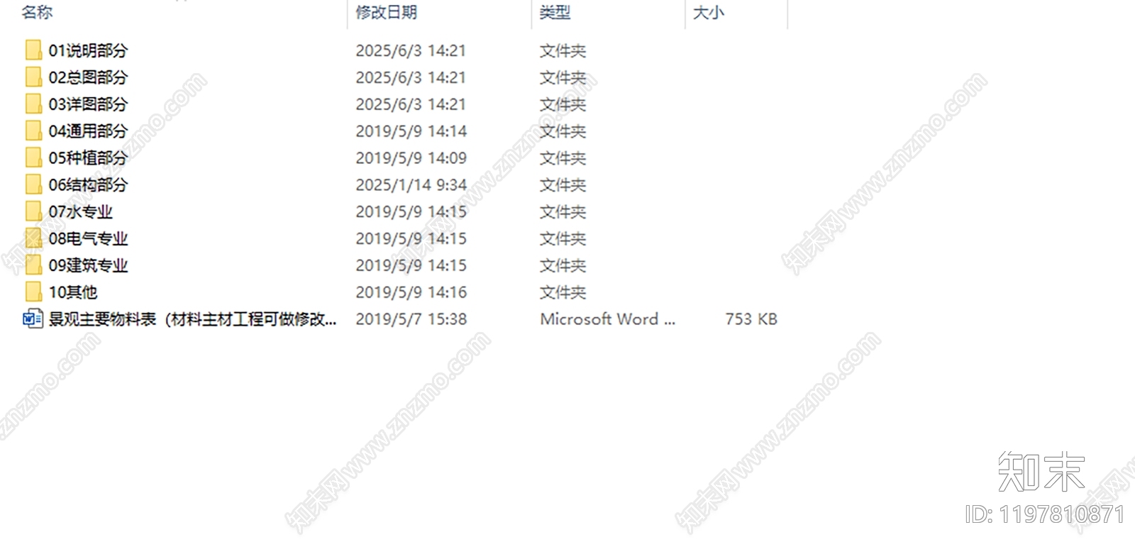 示范区景观cad施工图下载【ID:1197810871】