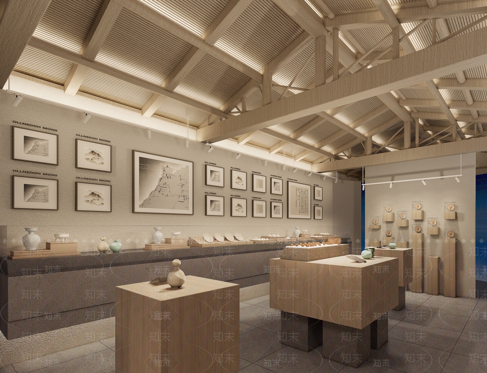 现代博物馆SU模型下载【ID:1197811683】