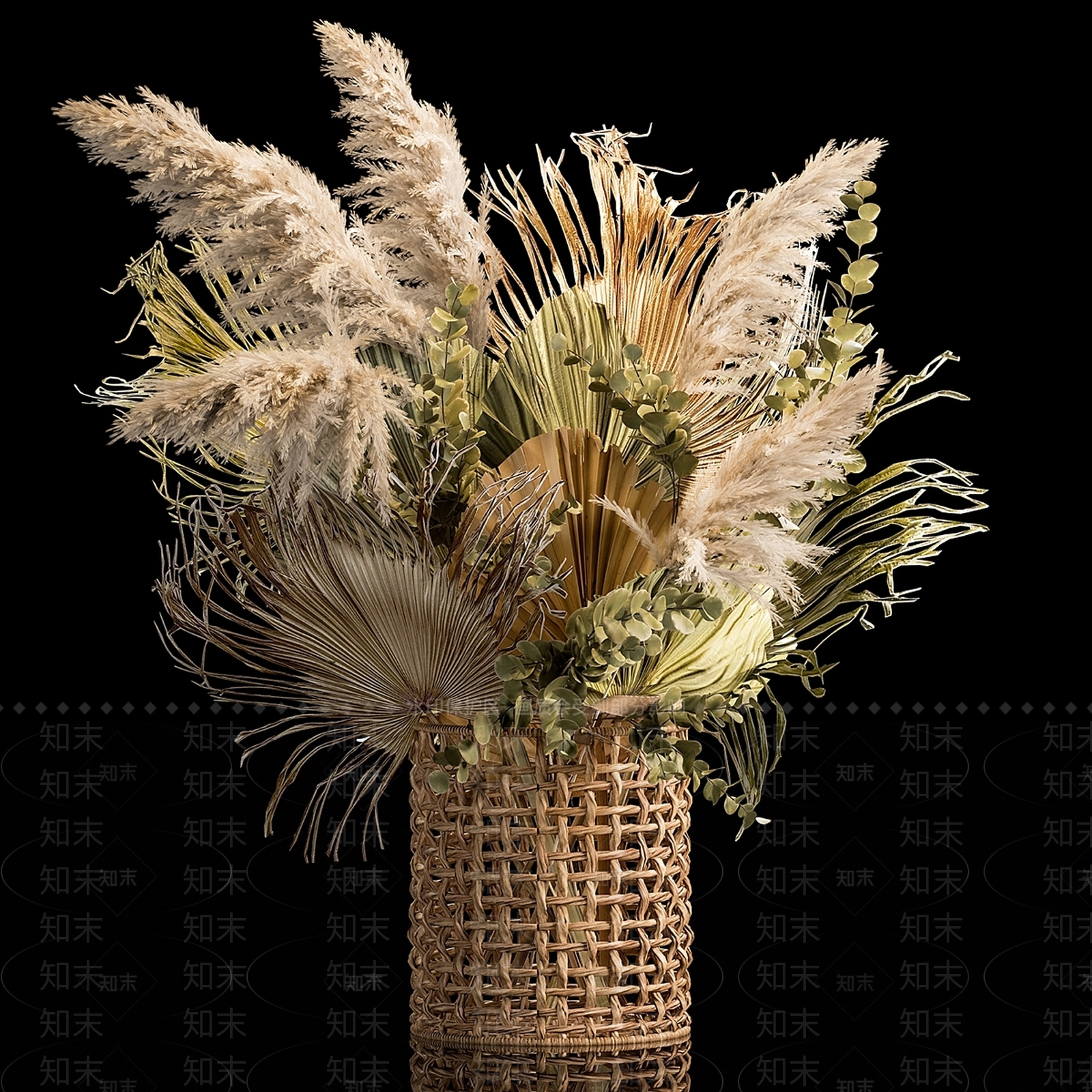 花艺3D模型下载【ID:1197816178】