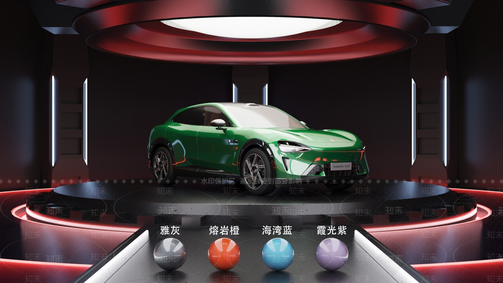 现代汽车展厅3D模型下载【ID:1197819819】