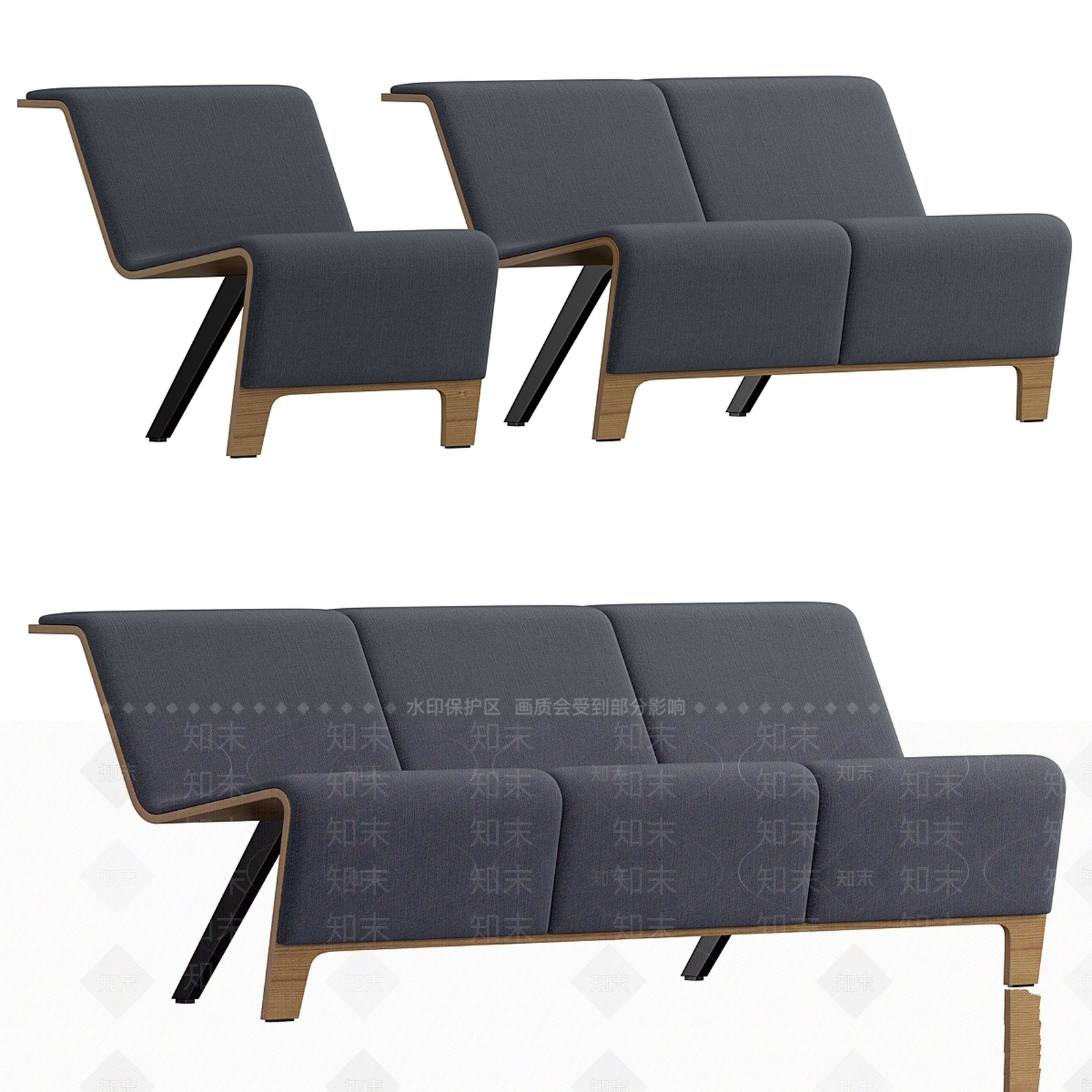 其他沙发3D模型下载【ID:1197825479】