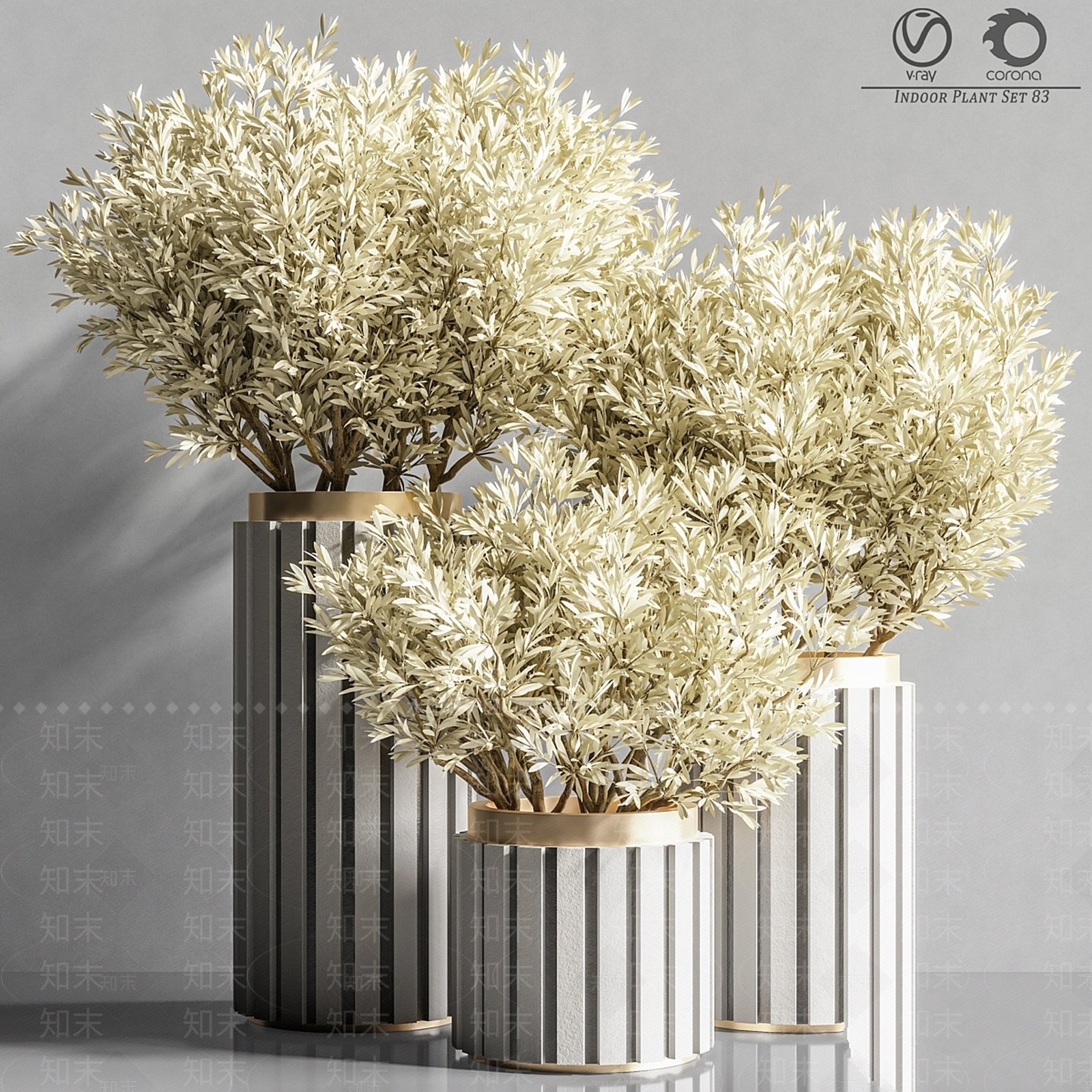 盆栽3D模型下载【ID:1197832595】