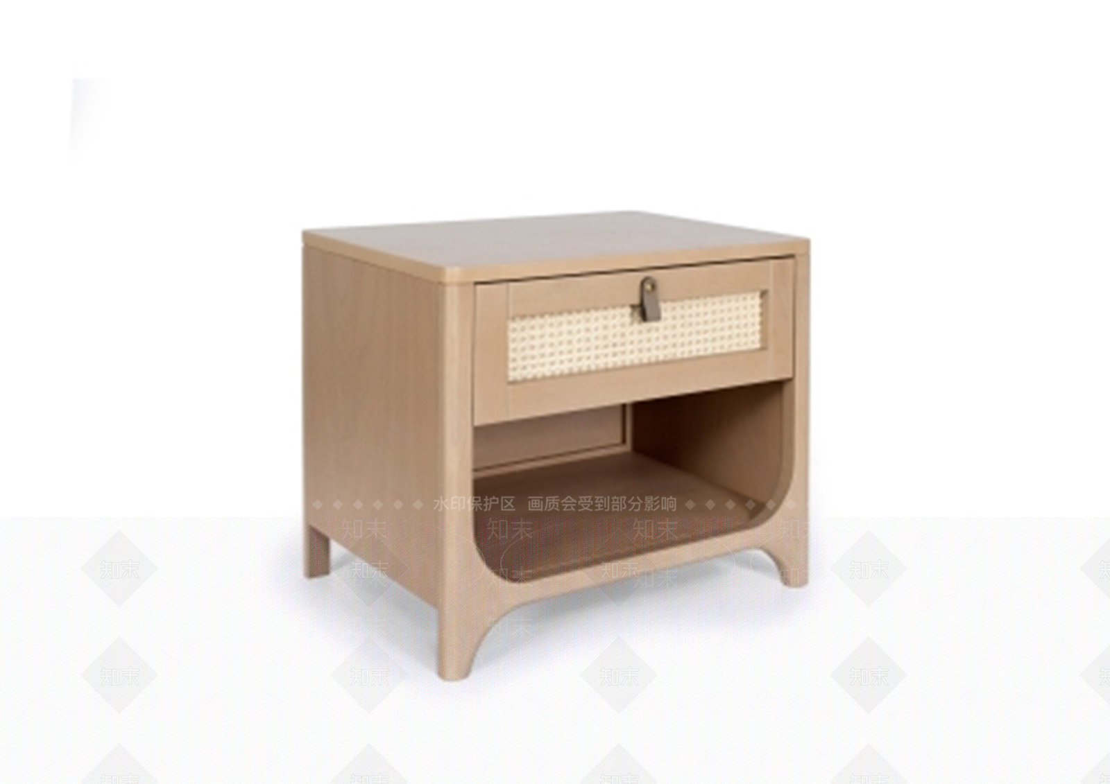 现代中古床头柜SU模型下载【ID:1197848087】