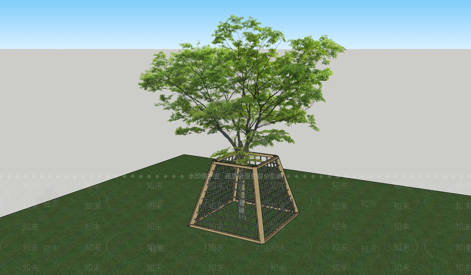 现代原木幼儿园内部SU模型下载【ID:1197848510】