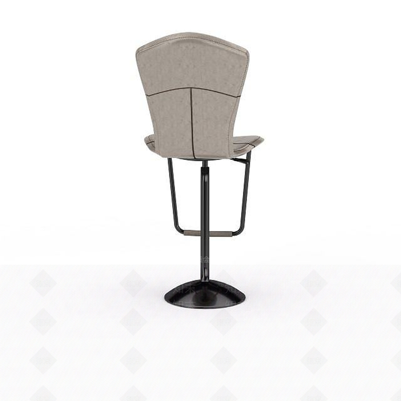 现代高脚椅子3D模型下载【ID:1197855750】