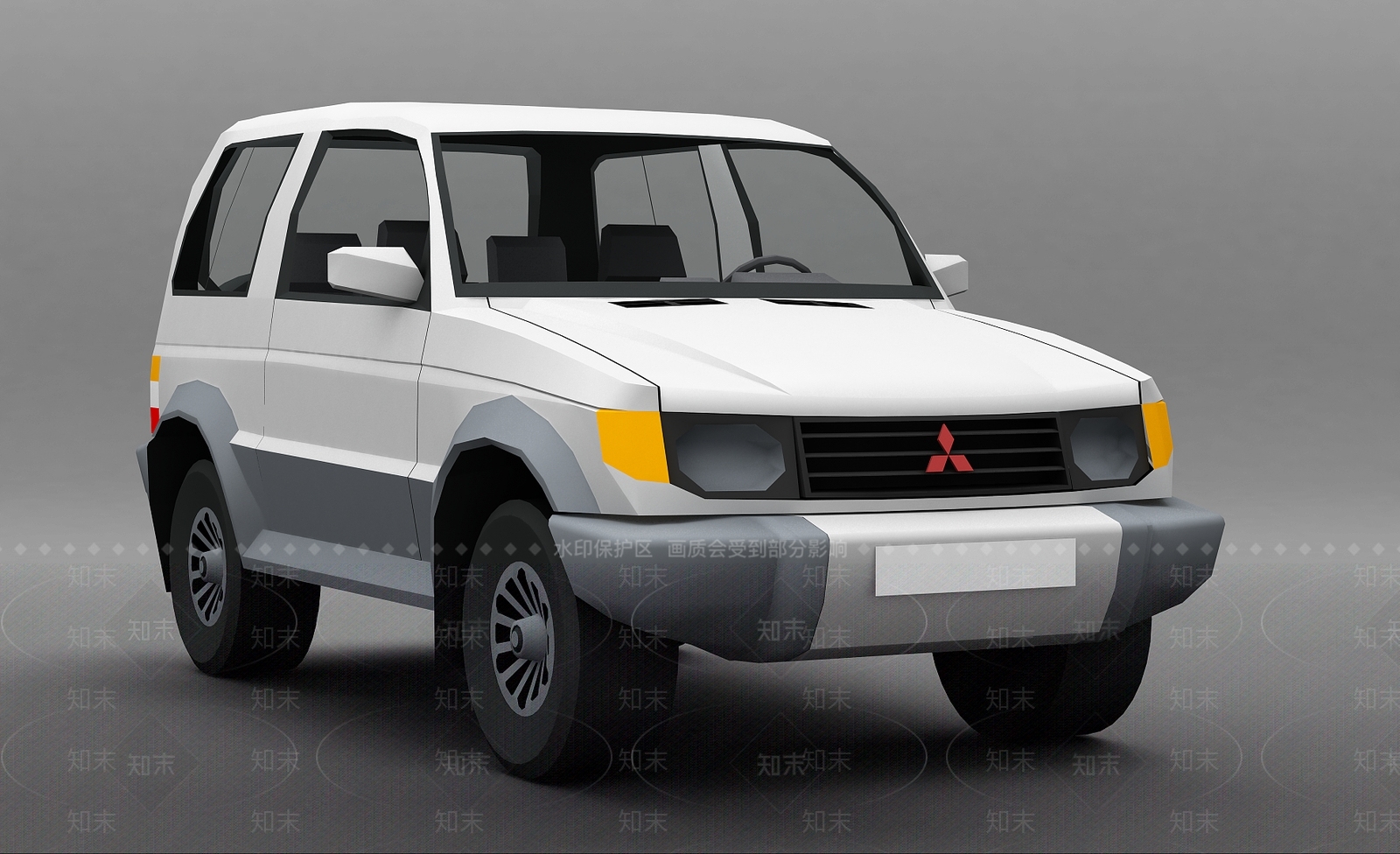 现代jeep车3D模型下载【ID:1197855879】