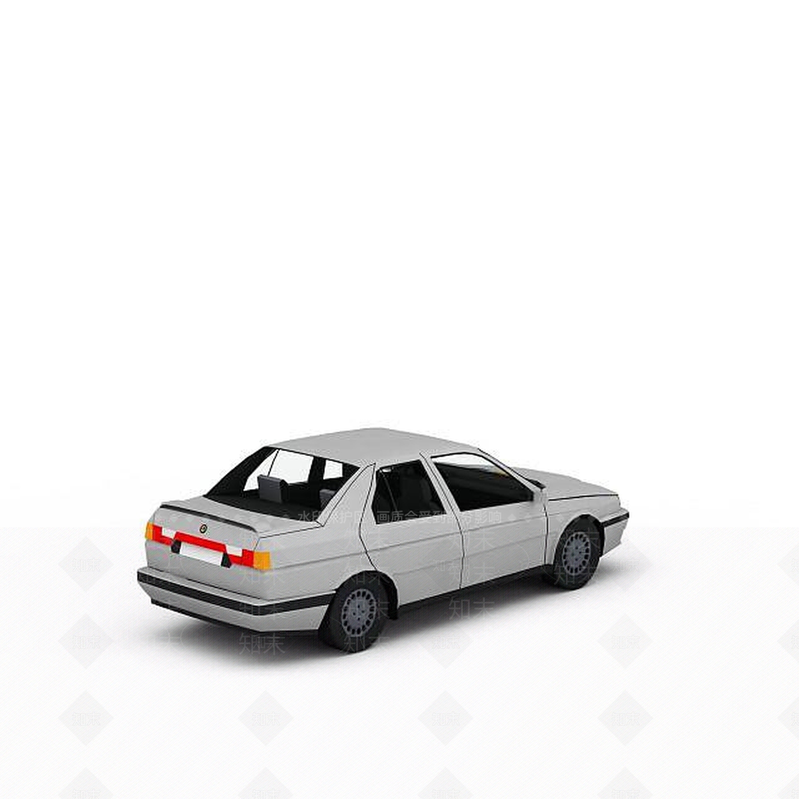 现代小型汽车3D模型下载【ID:1197855915】