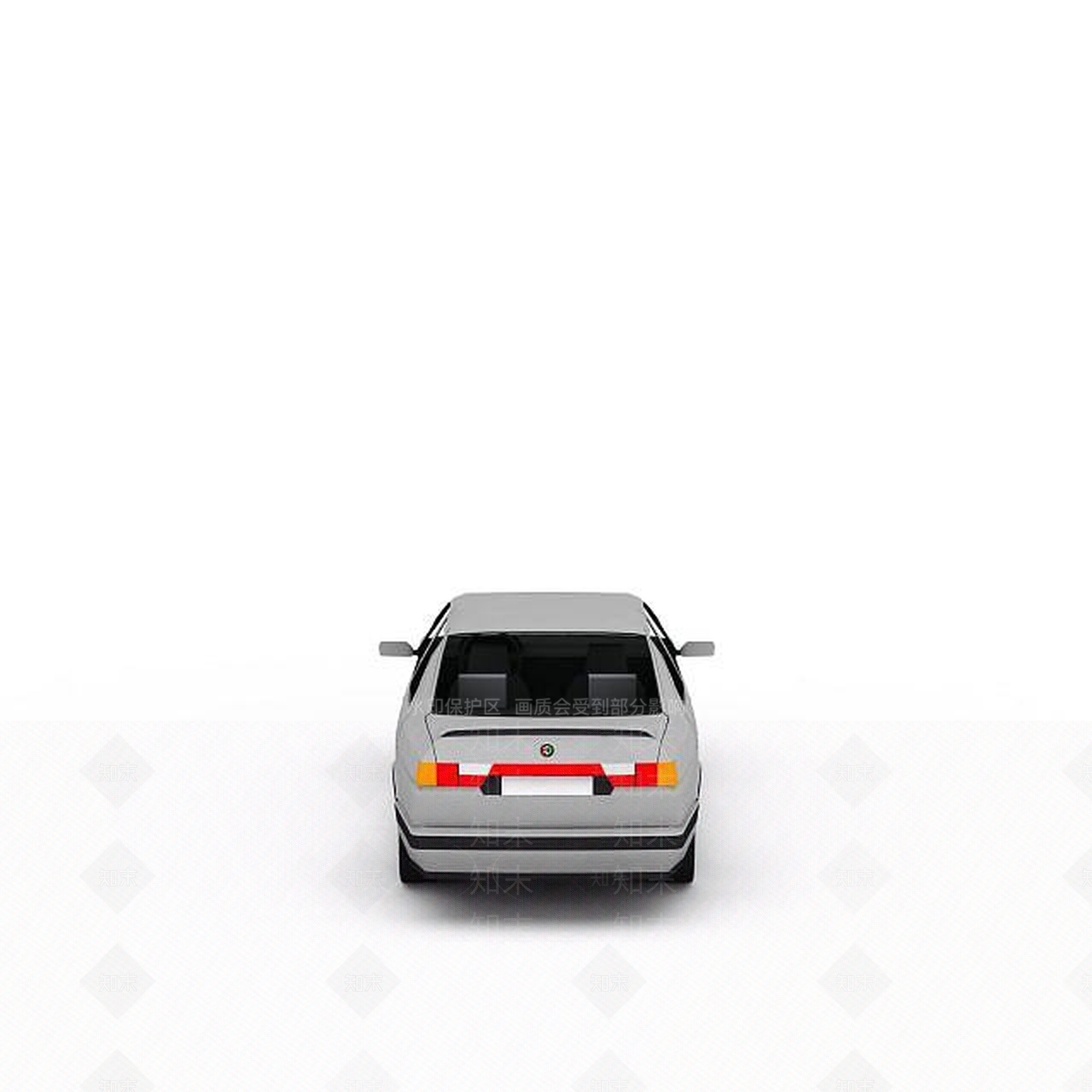现代小型汽车3D模型下载【ID:1197855915】