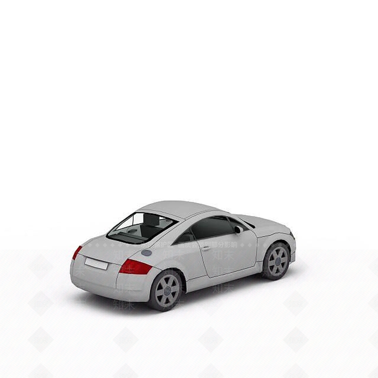 现代豪华轿车3D模型下载【ID:1197856379】