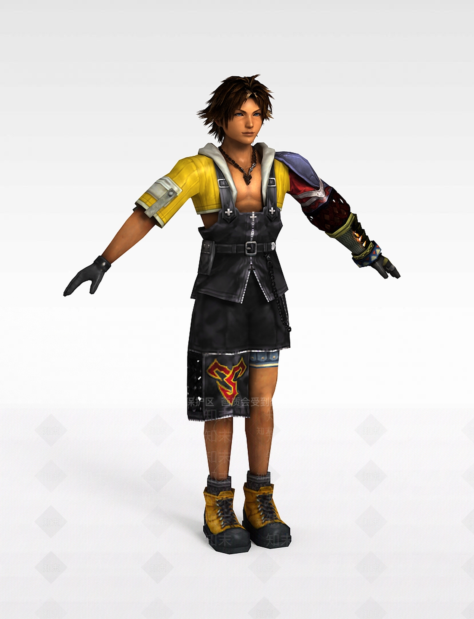 现代卡通人物3D模型下载【ID:1197856569】