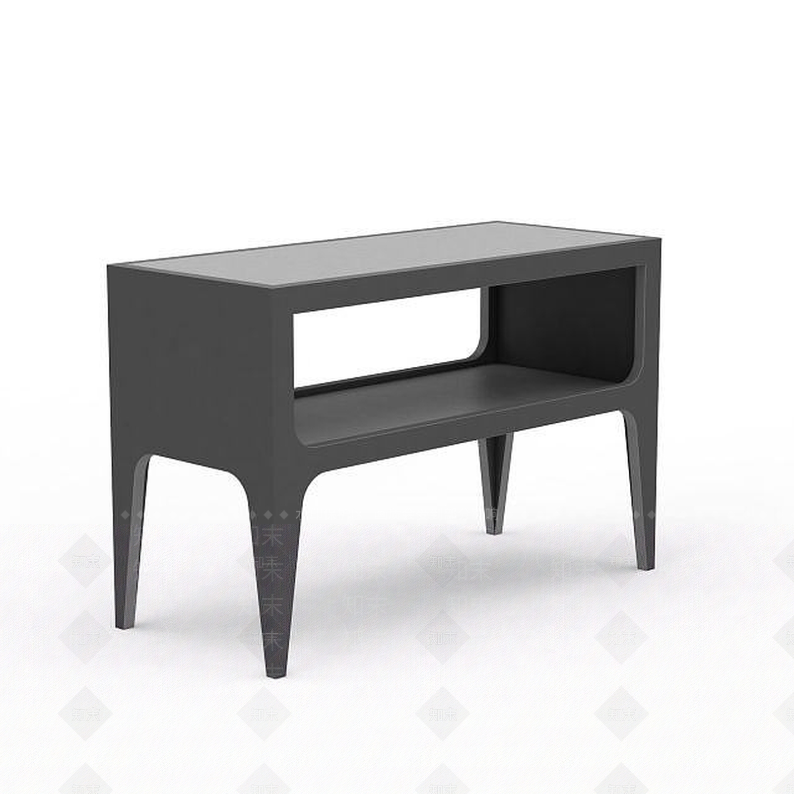 现代长条桌子3D模型下载【ID:1197856938】