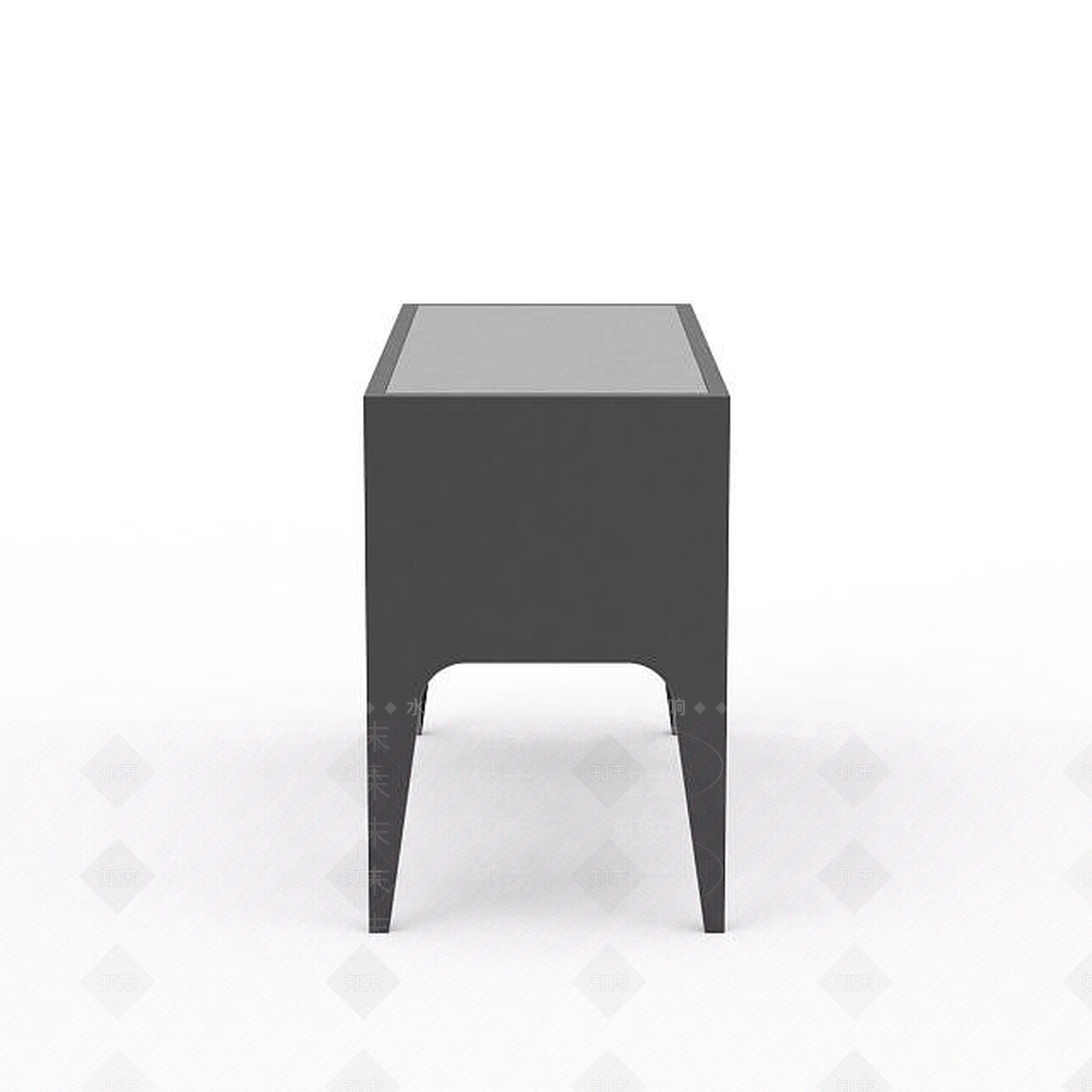 现代长条桌子3D模型下载【ID:1197856938】
