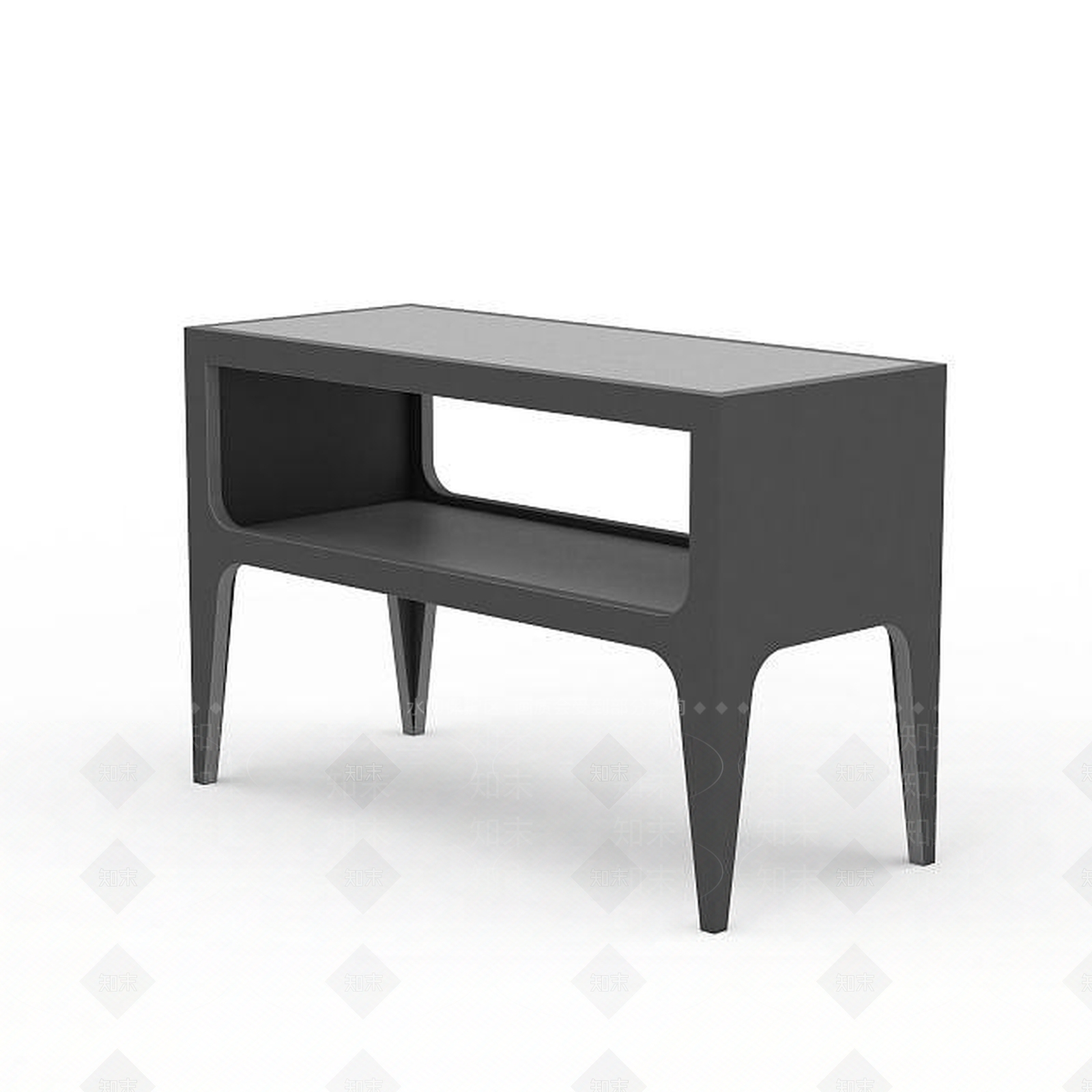 现代长条桌子3D模型下载【ID:1197856938】