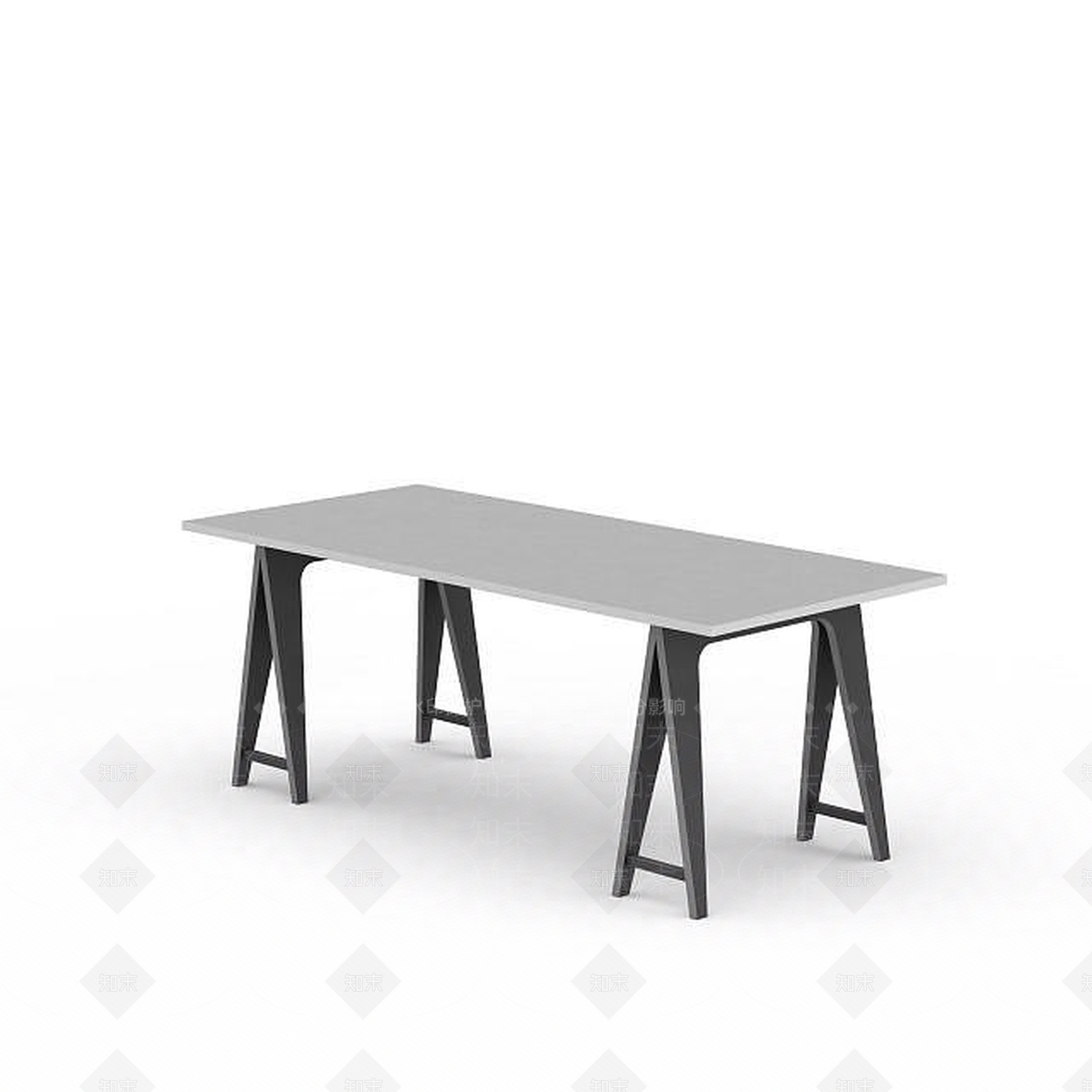现代桌子3D模型下载【ID:1197857130】
