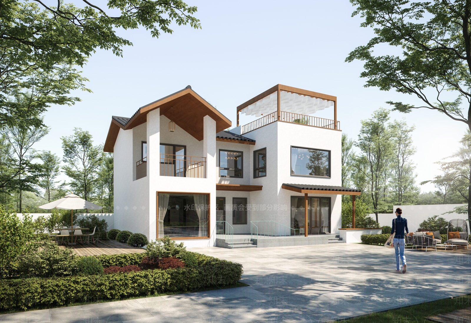 现代小公建SU模型下载【ID:1197857451】