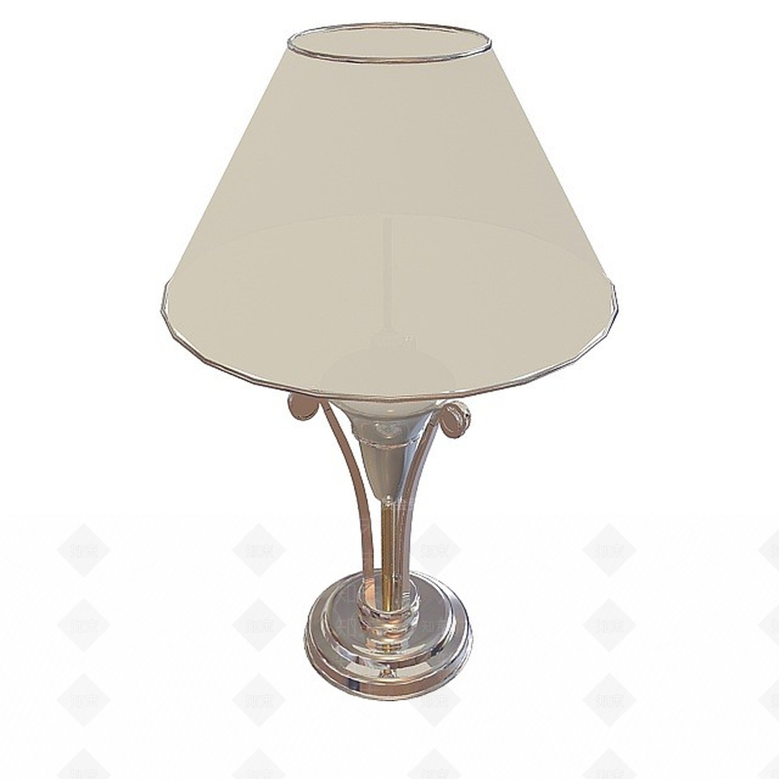 欧式古典欧式台灯3D模型下载【ID:1197858804】