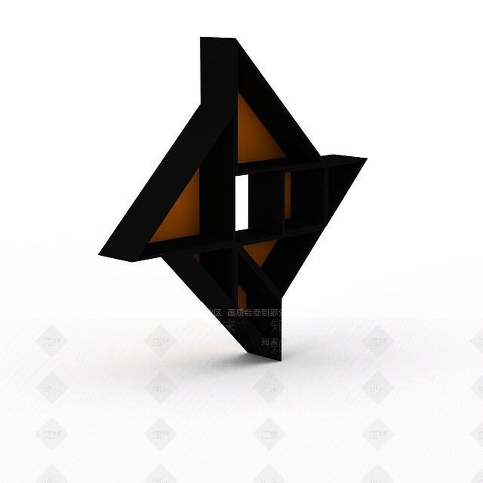 现代创意摆件3D模型下载【ID:1197859615】