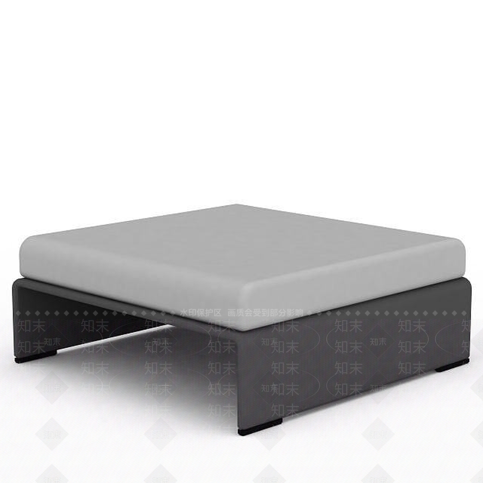 现代休闲简易沙发凳3D模型下载【ID:1197860170】