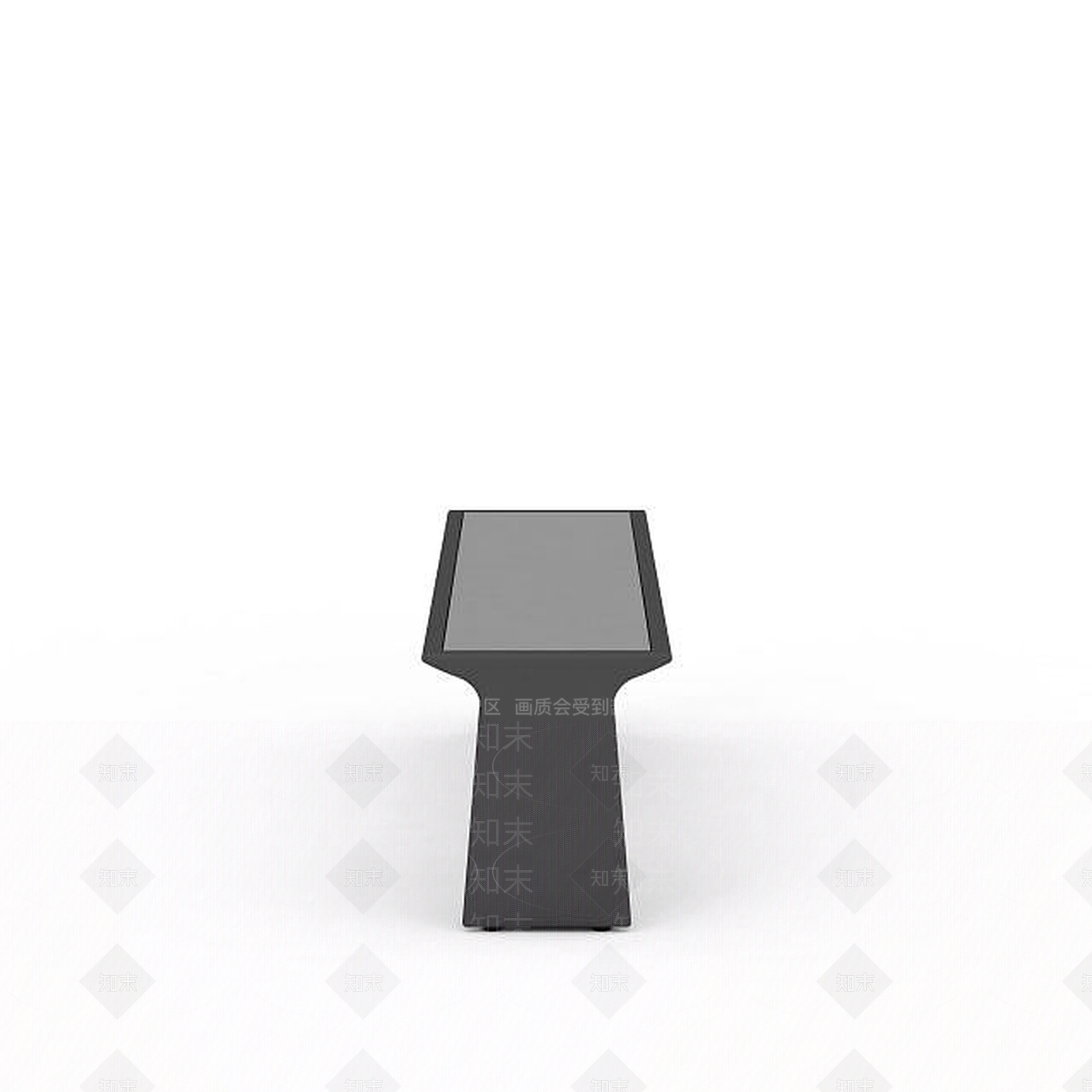 现代长条凳3D模型下载【ID:1197860933】