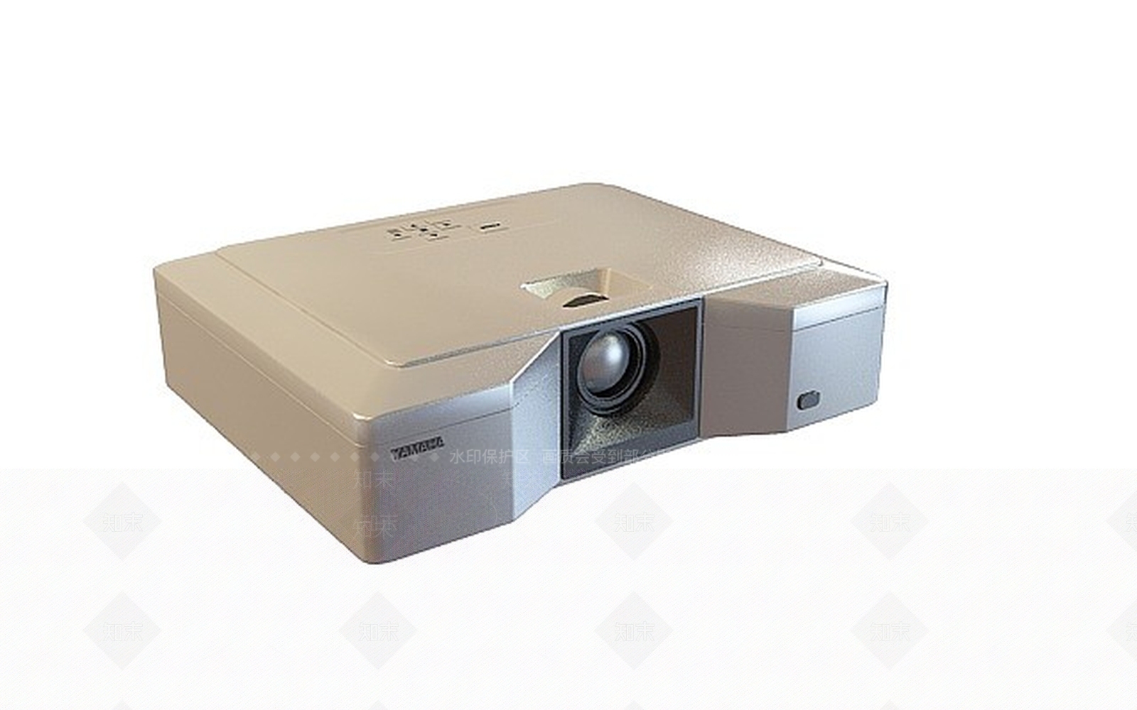 现代会议投影机设备3D模型下载【ID:1197861319】