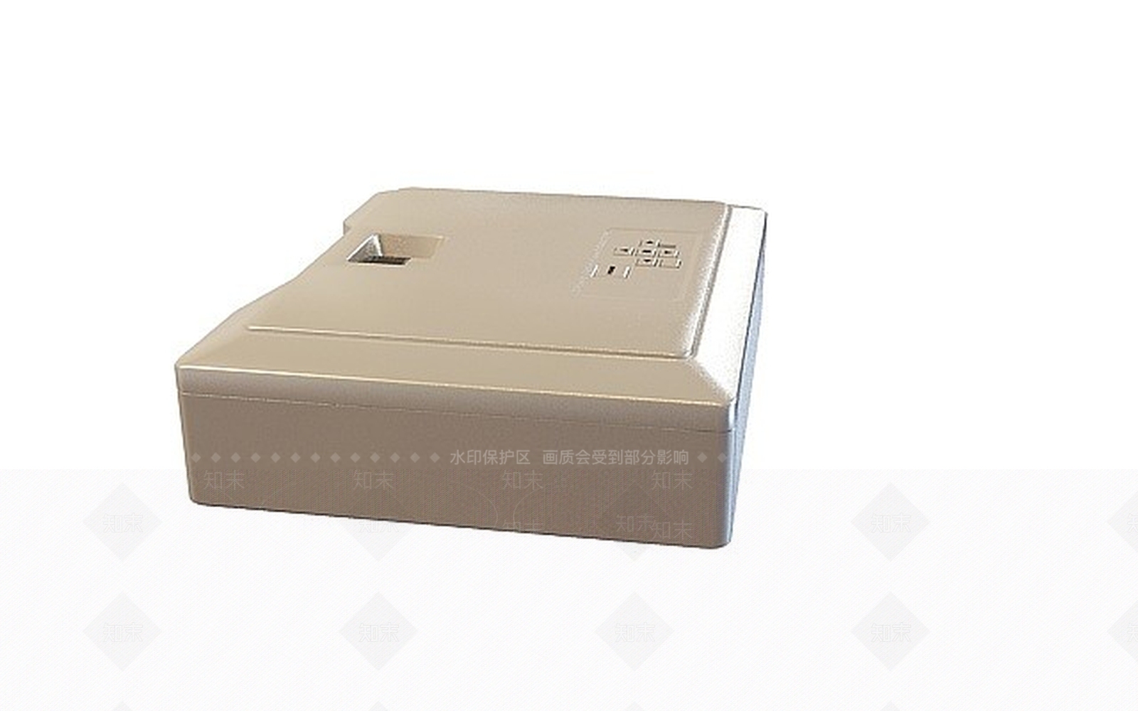 现代会议投影机设备3D模型下载【ID:1197861319】